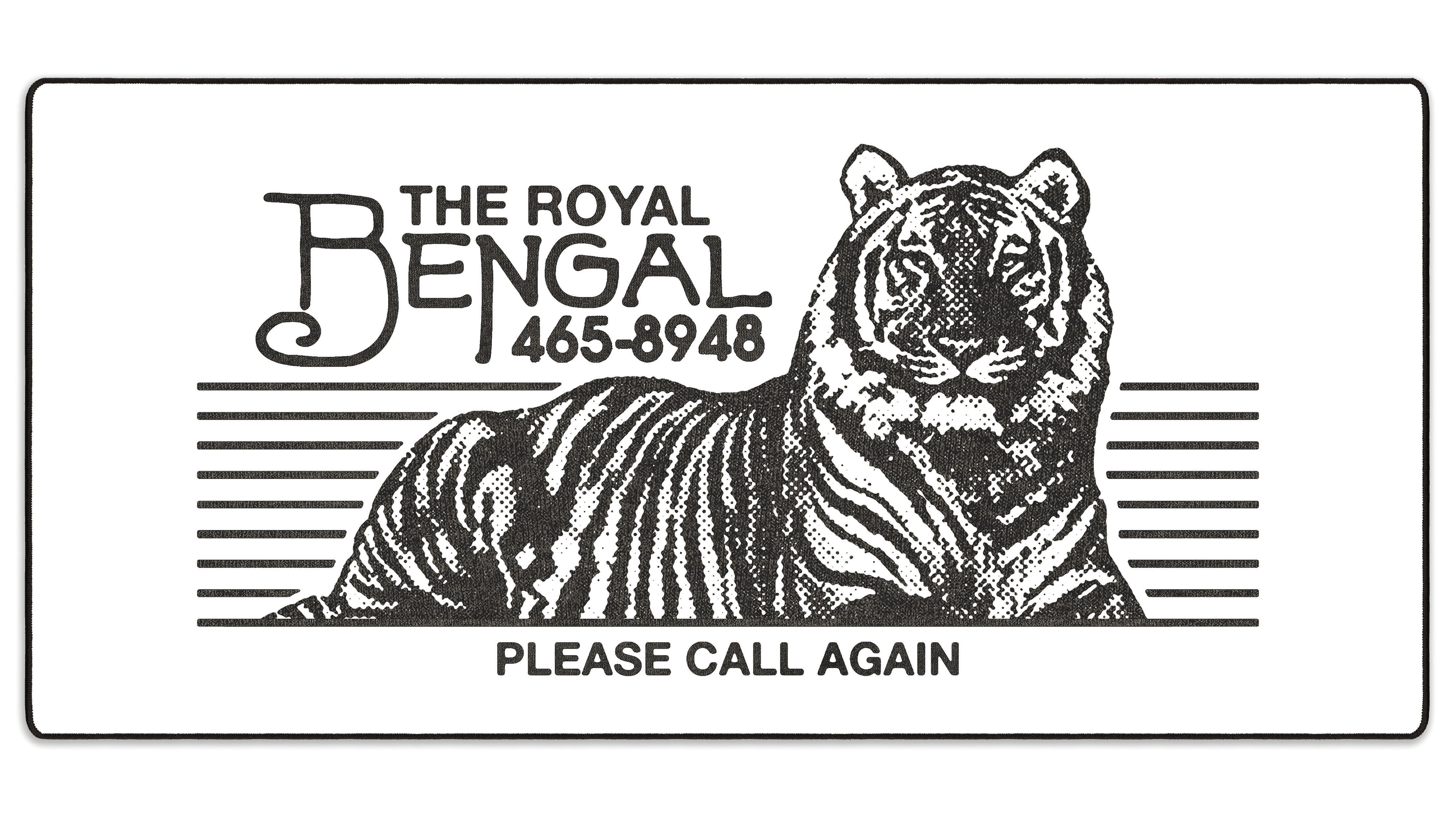 The Royal Bengal by OZGMX - The Mousepad Company