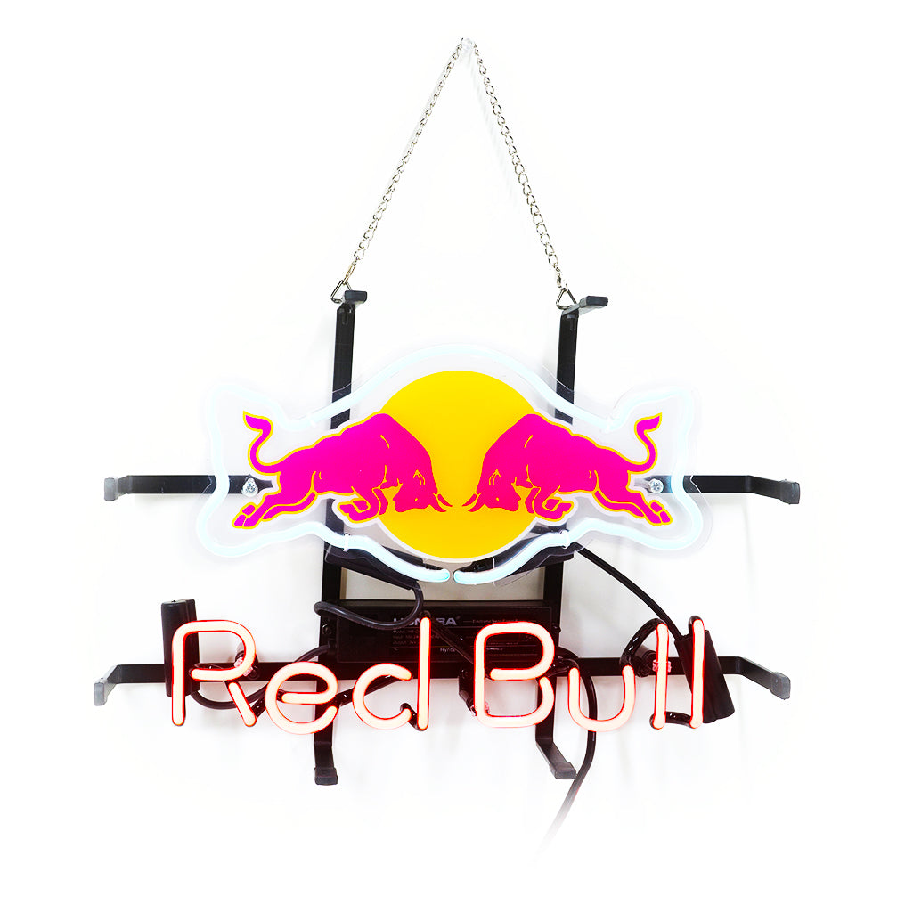 Red Bull Neon Sign - The Mousepad Company