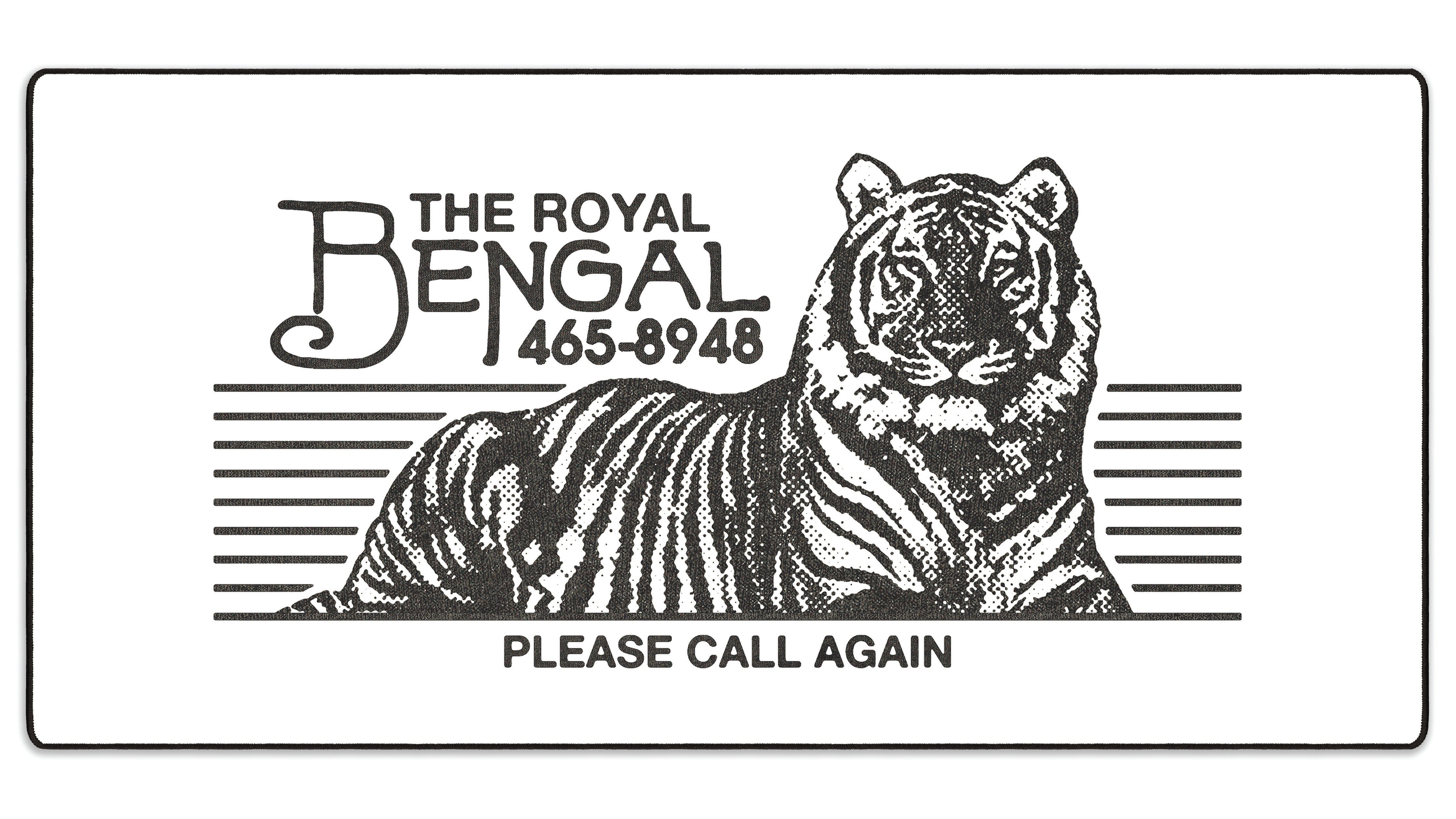 The Royal Bengal by OZGMX - The Mousepad Company