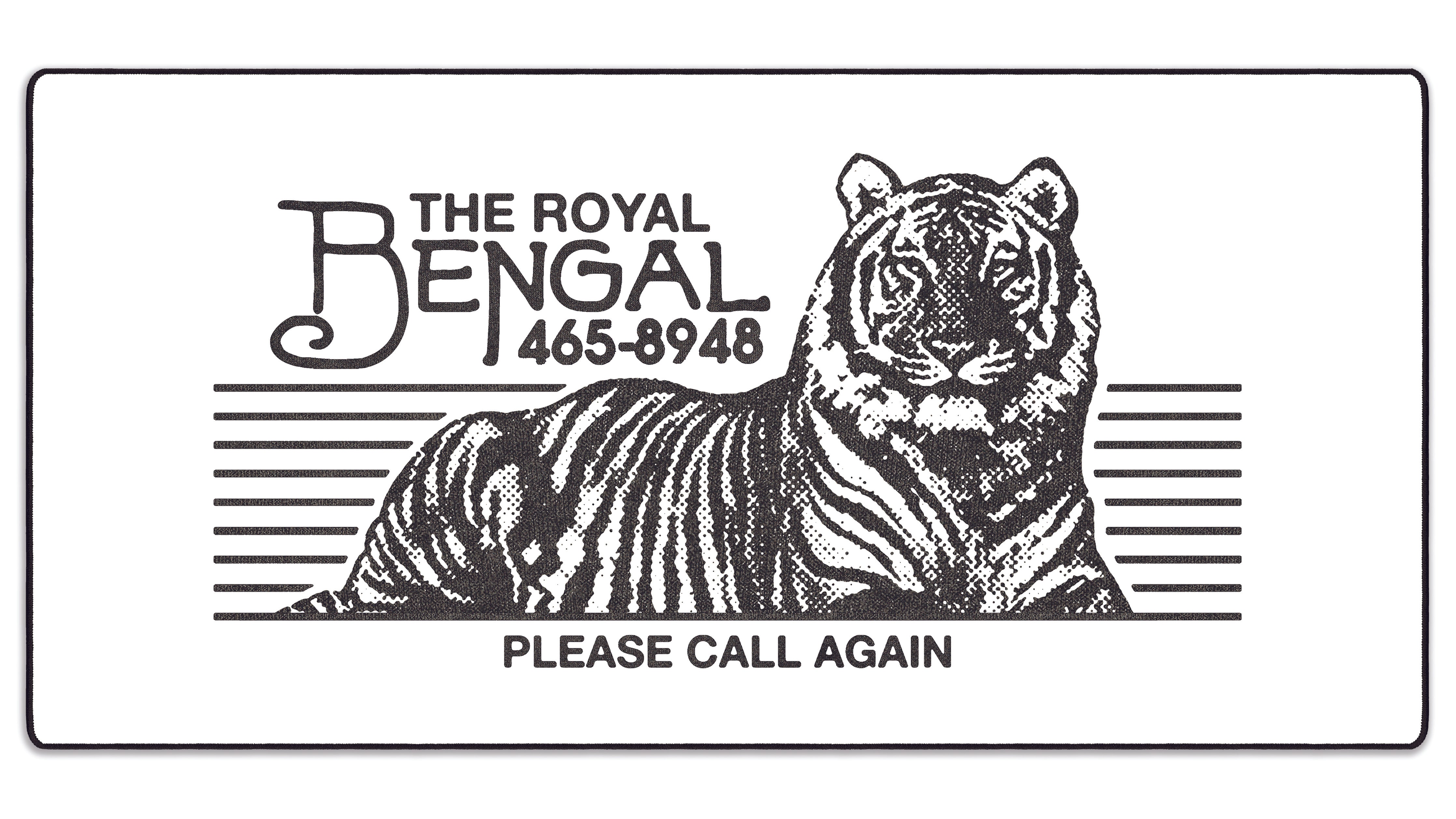 The Royal Bengal by OZGMX - The Mousepad Company
