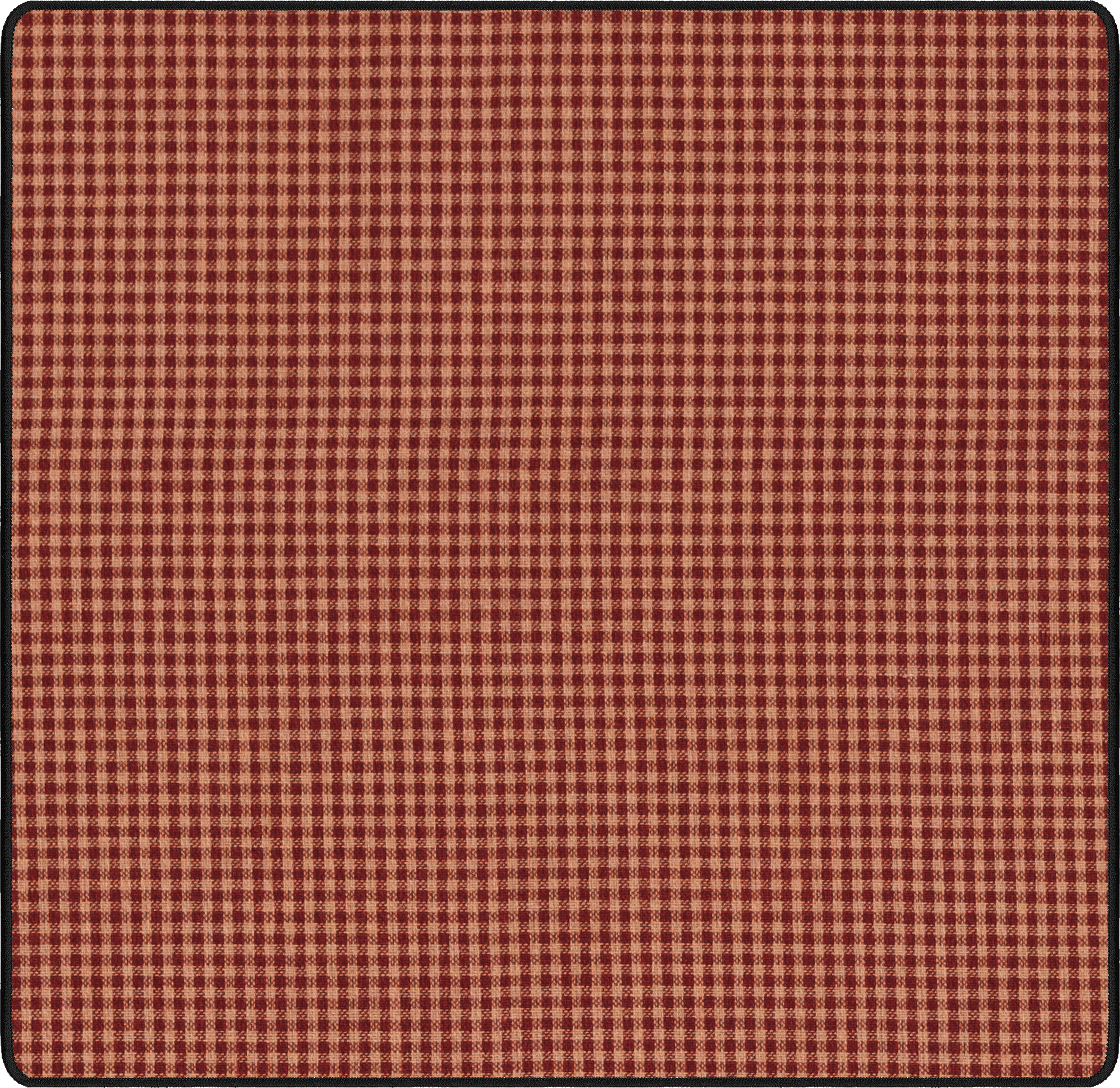 Rust Shepherd's Check mousepad thumbnail, Rust, Medium/Small
