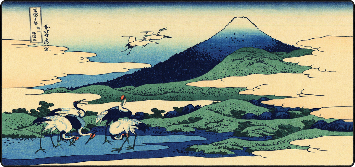Sagami Province Gaming Mousepad | Art Desk Mat – Mousepad Co