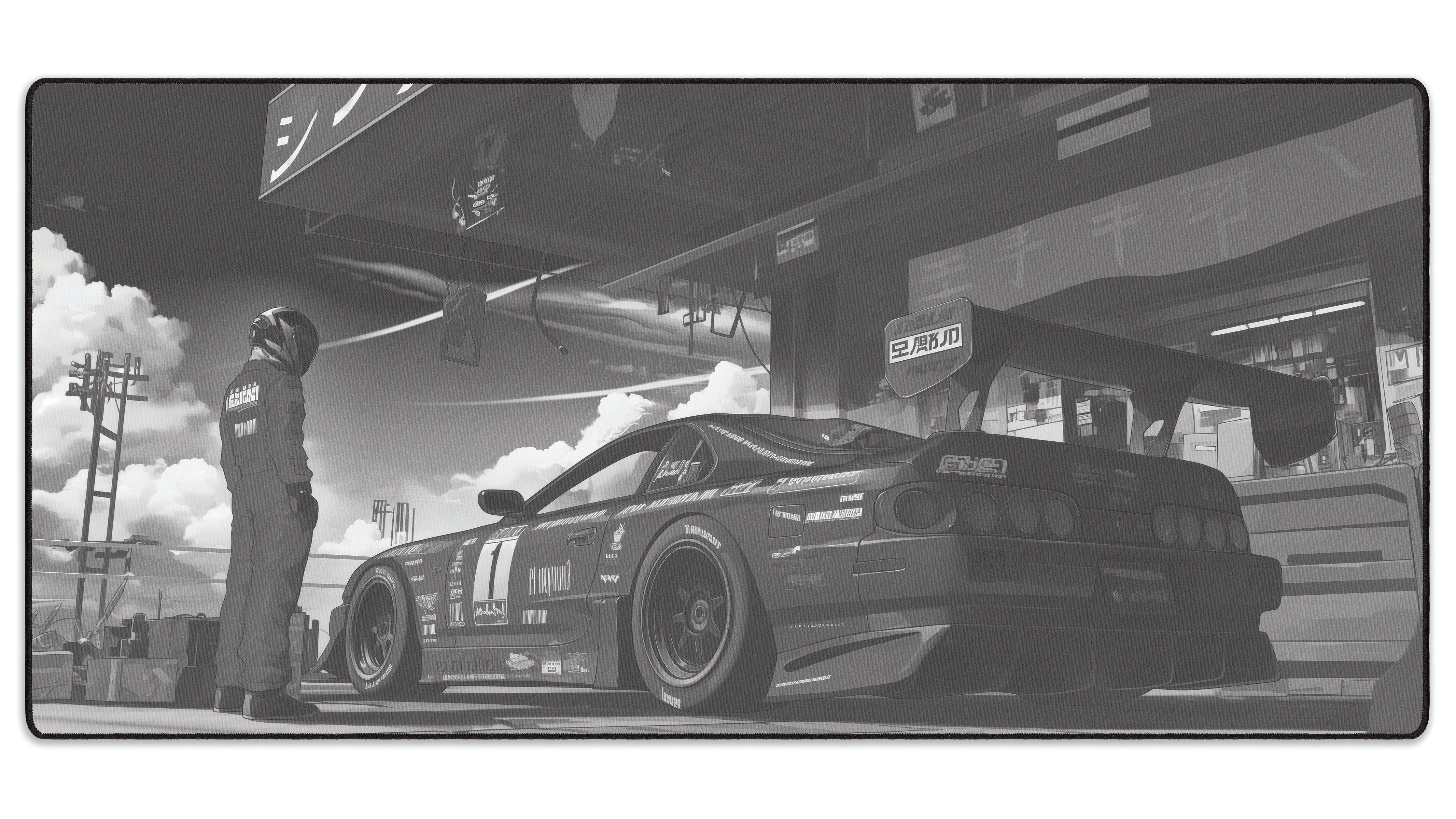 Sanji's Supra - The Mousepad Company