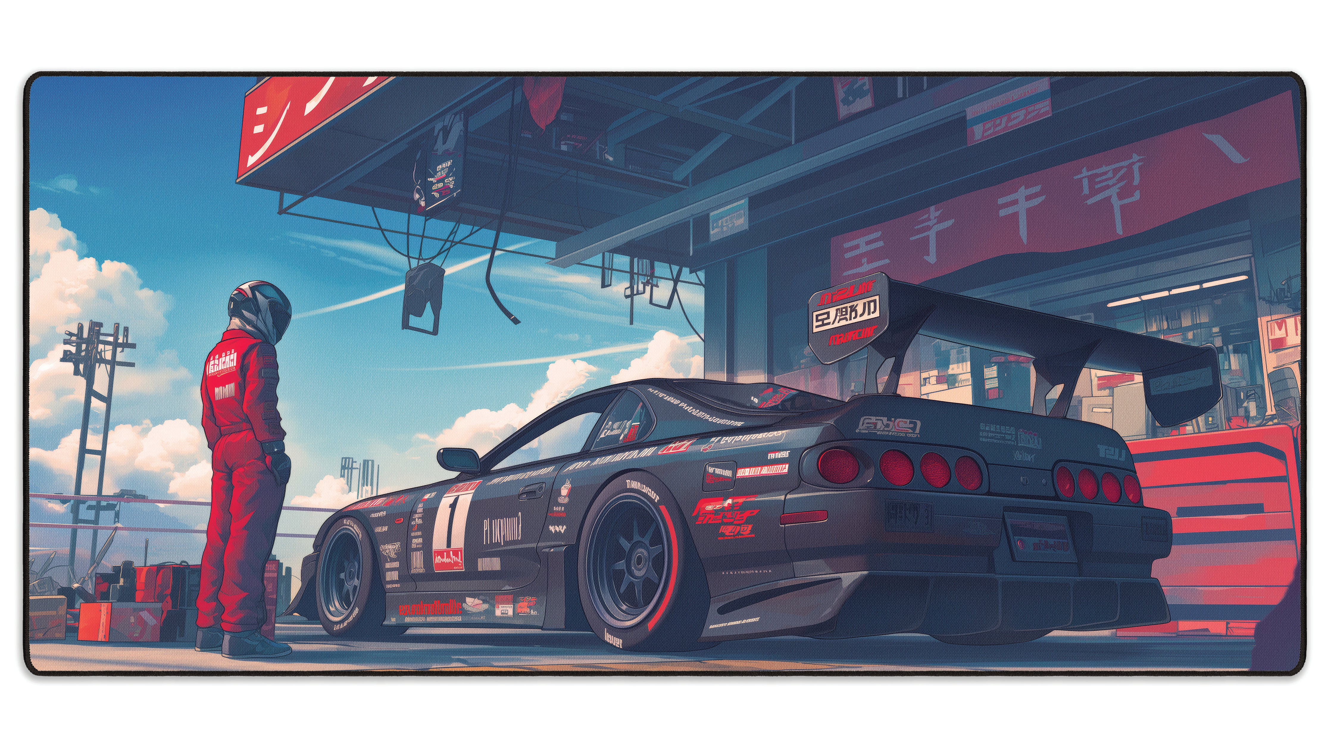 Sanji's Supra - The Mousepad Company