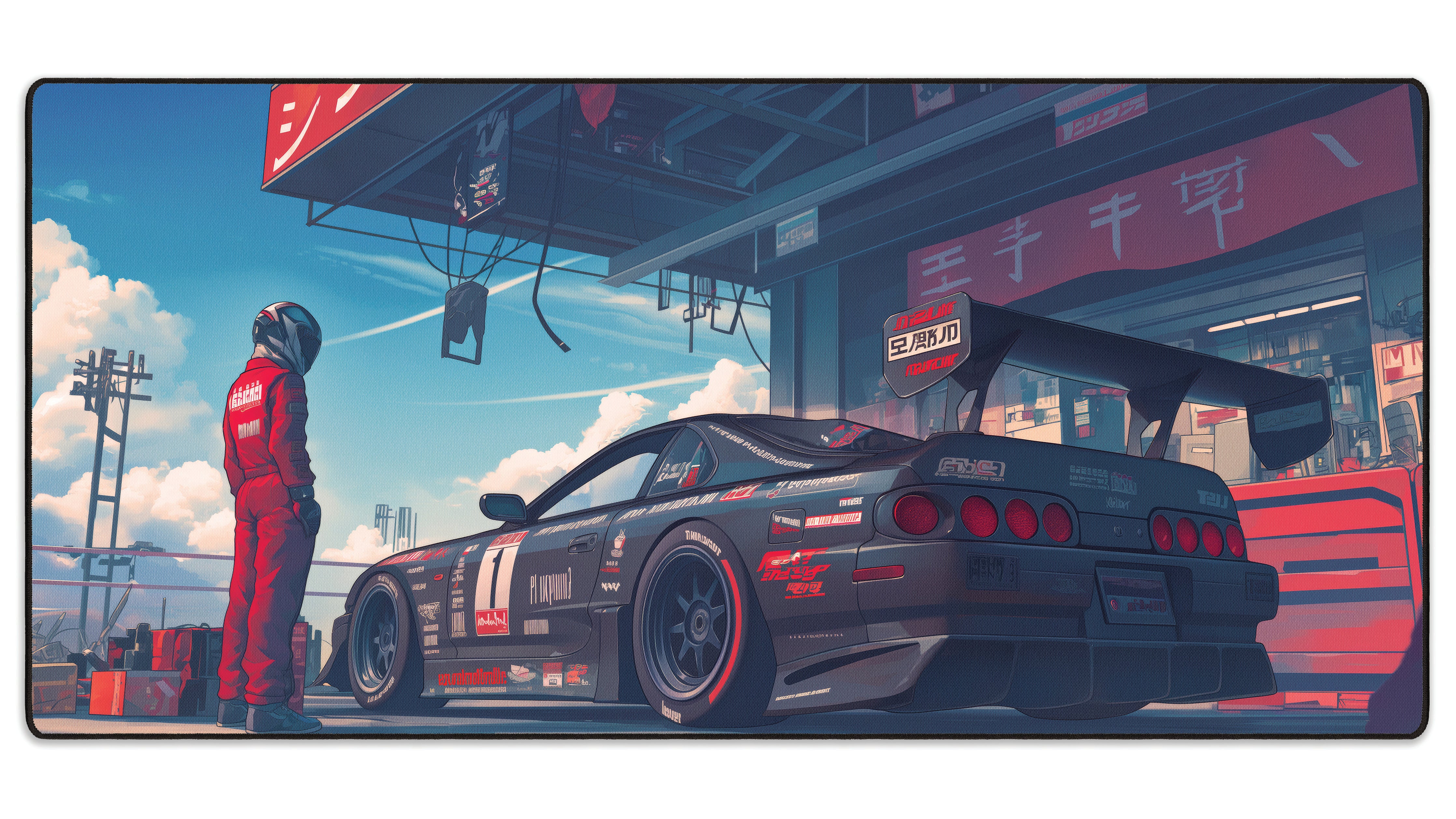 Sanji's Supra - The Mousepad Company
