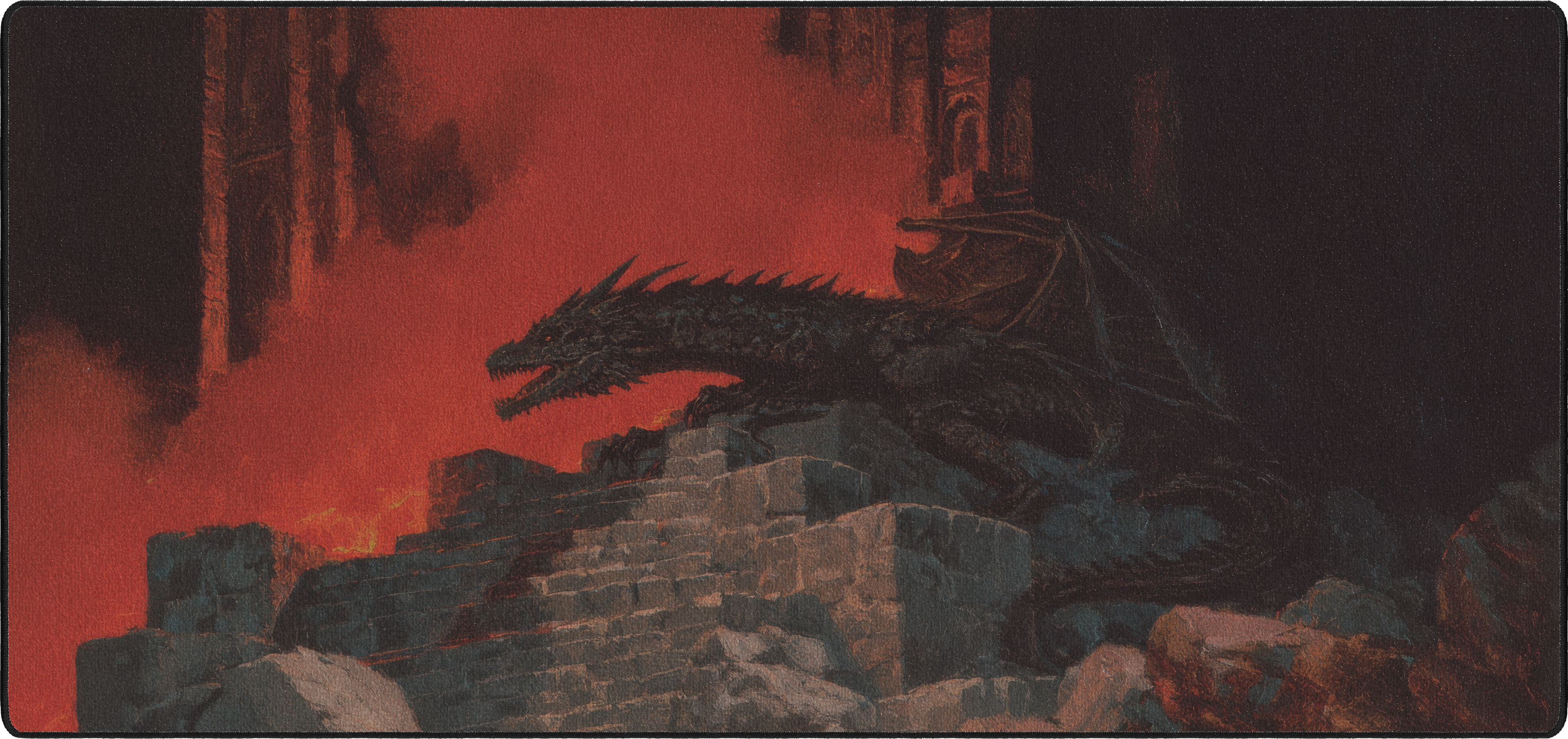 Scarlet Power mousepad thumbnail, Original, Large/XXL