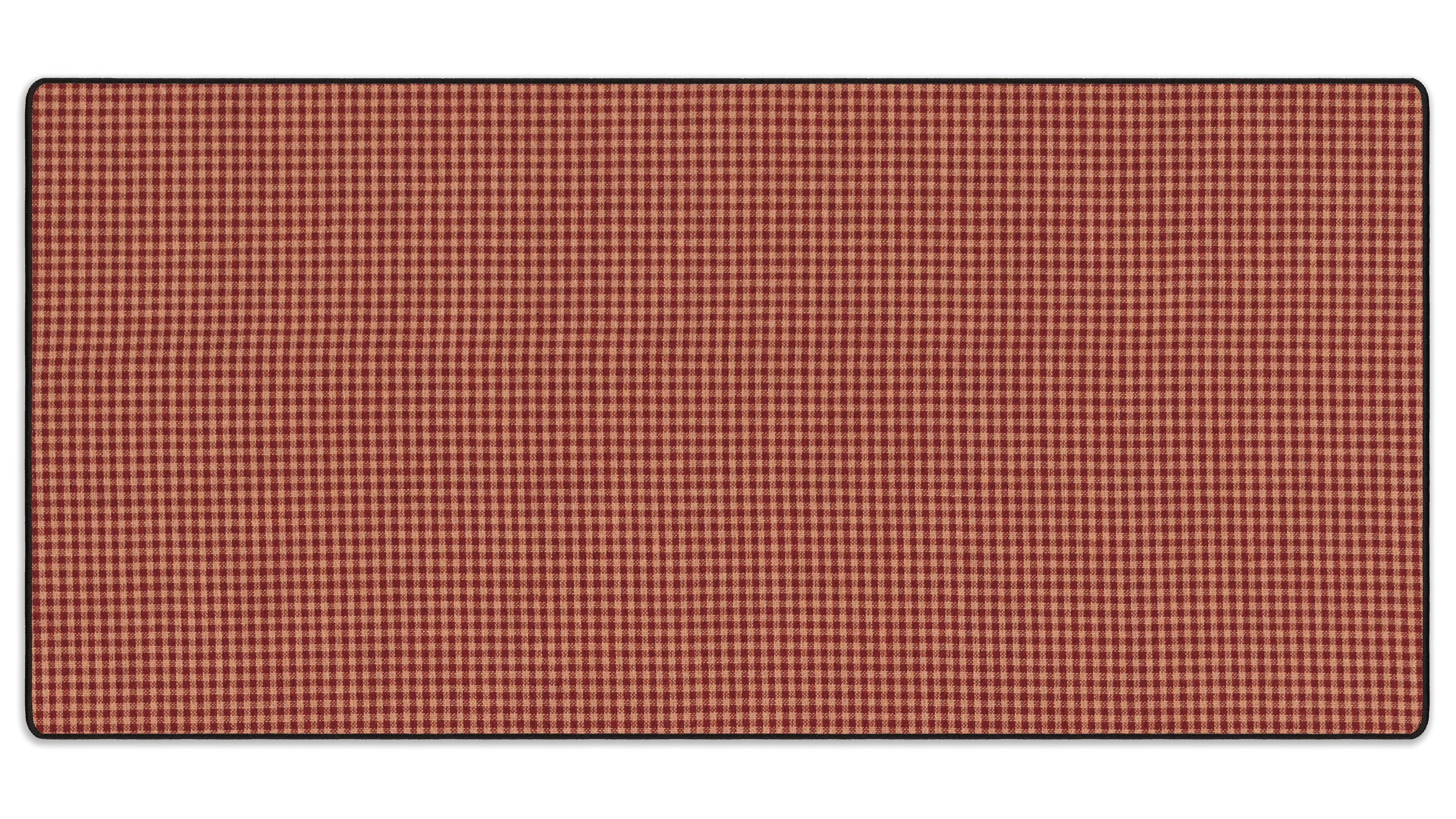 Rust Shepherd's Check - The Mousepad Company