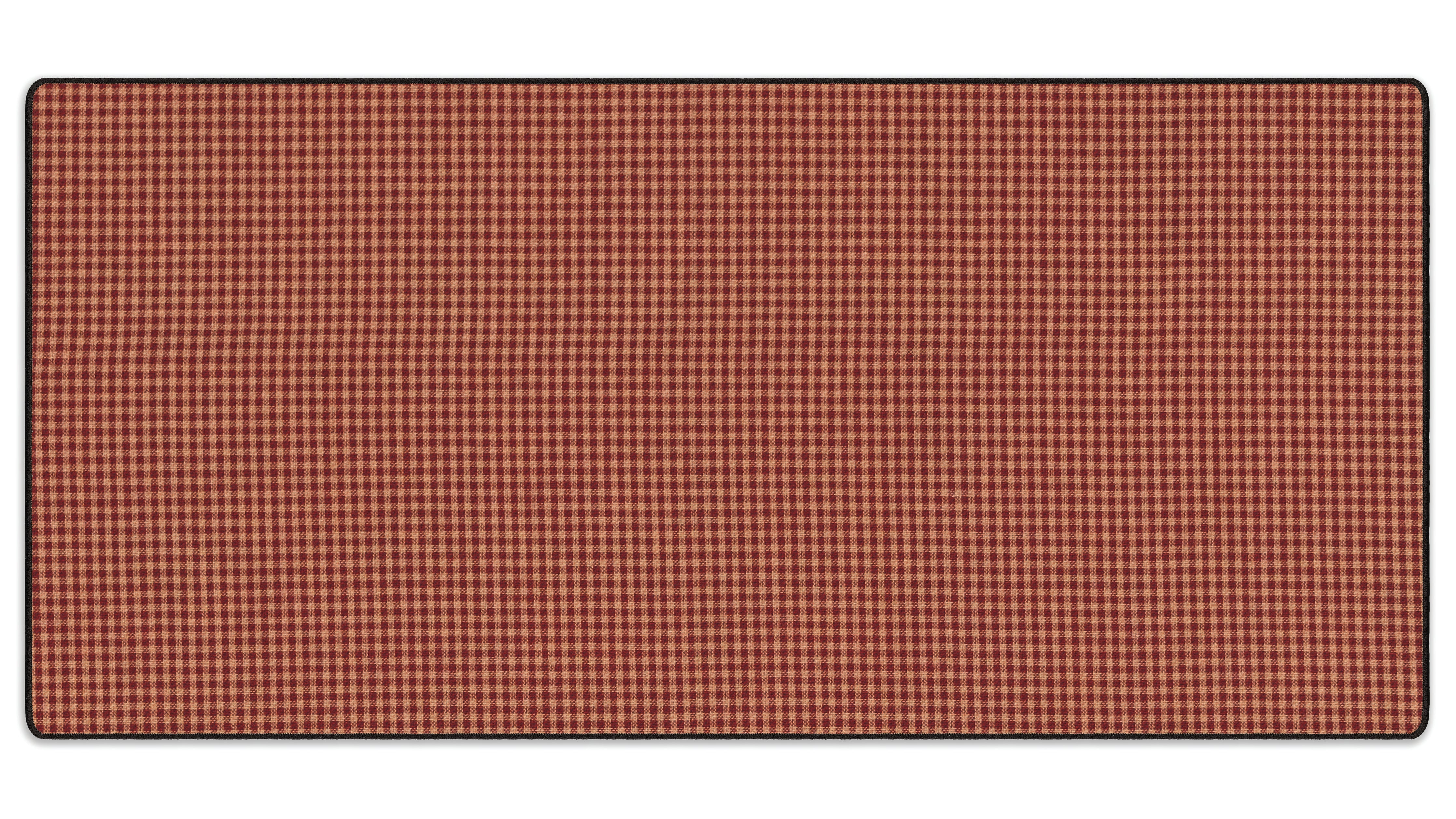 Rust Shepherd's Check - The Mousepad Company