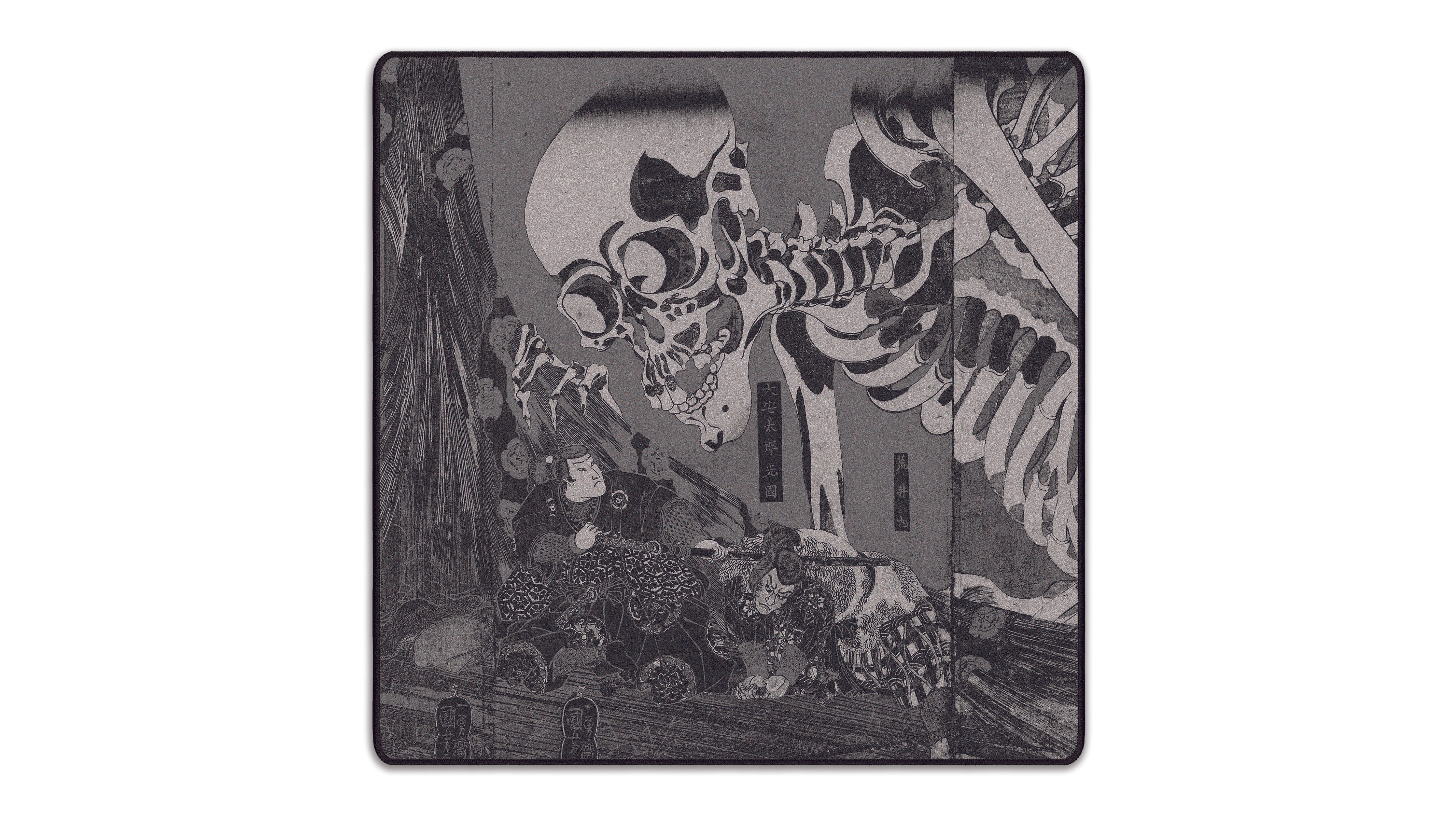 Skeleton Spectre, by Utagawa Kuniyoshi - The Mousepad Company