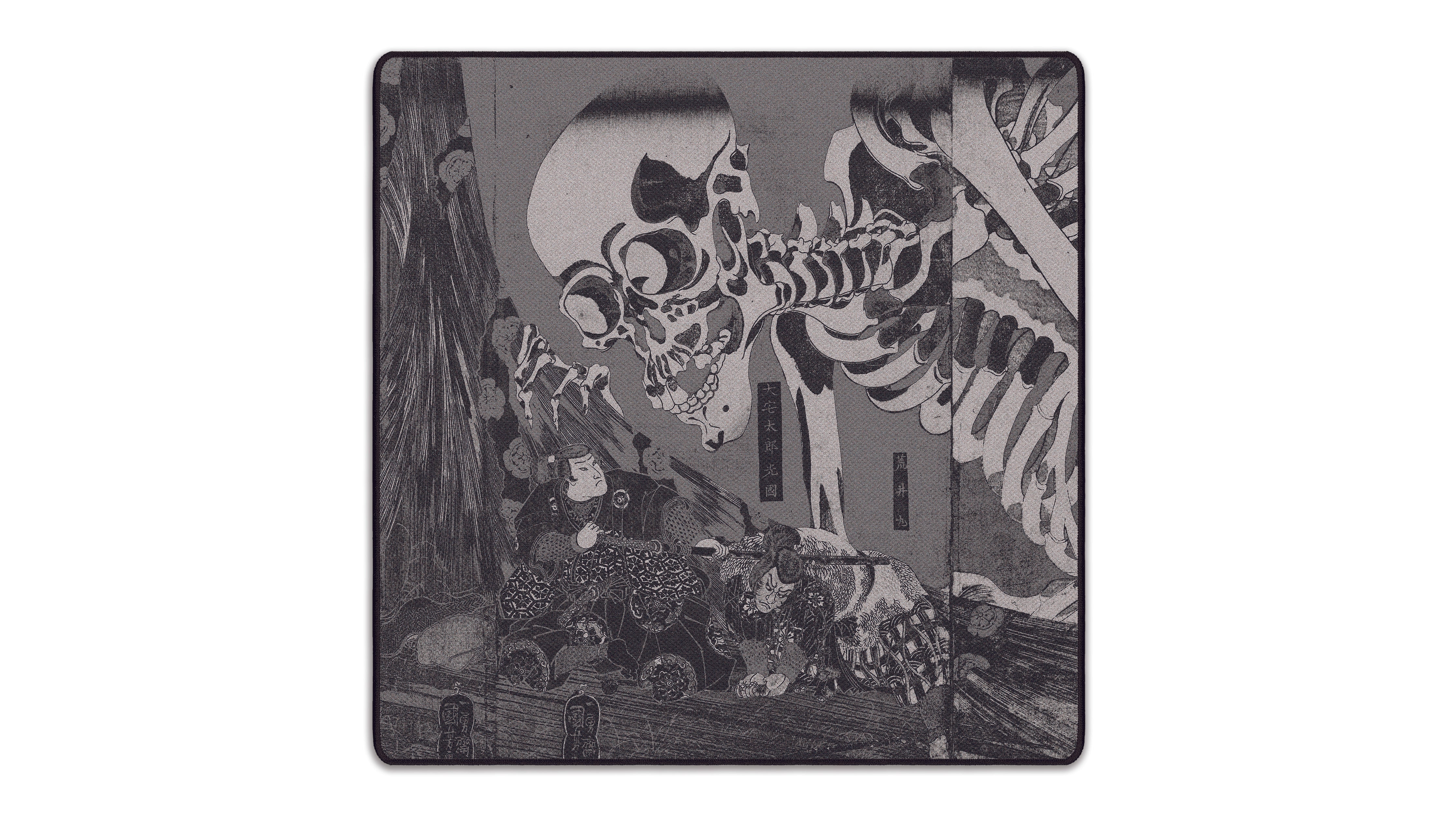 Skeleton Spectre, by Utagawa Kuniyoshi - The Mousepad Company