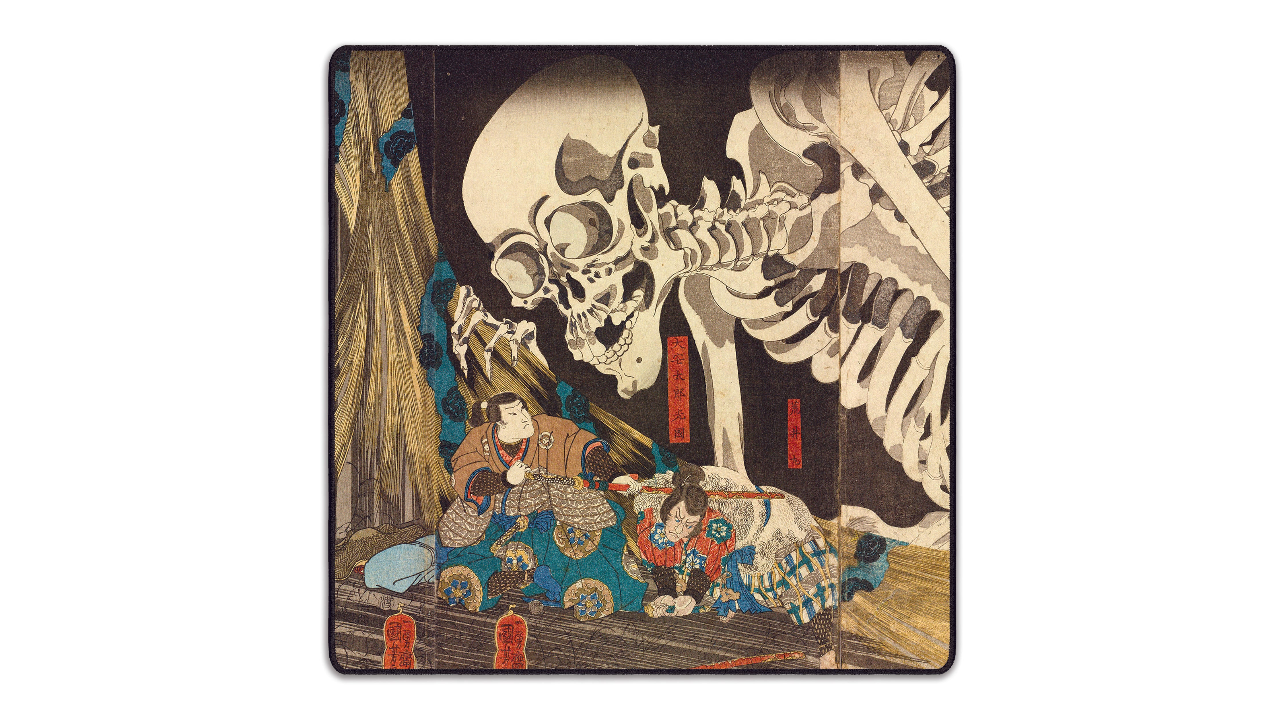 Skeleton Spectre, by Utagawa Kuniyoshi - The Mousepad Company