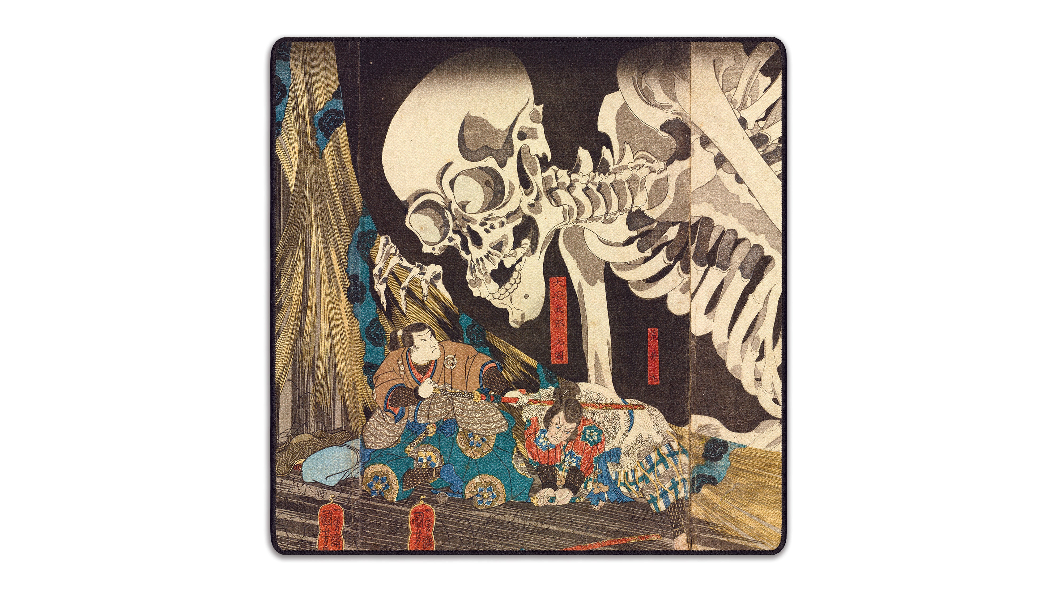 Skeleton Spectre, by Utagawa Kuniyoshi - The Mousepad Company