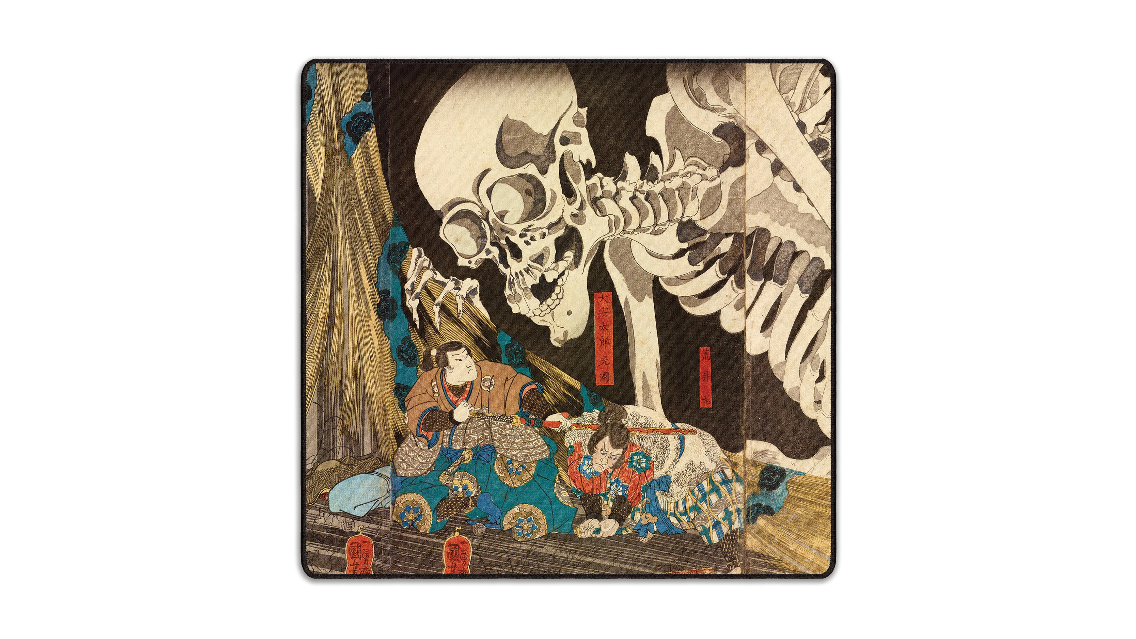 Skeleton Spectre, by Utagawa Kuniyoshi - The Mousepad Company