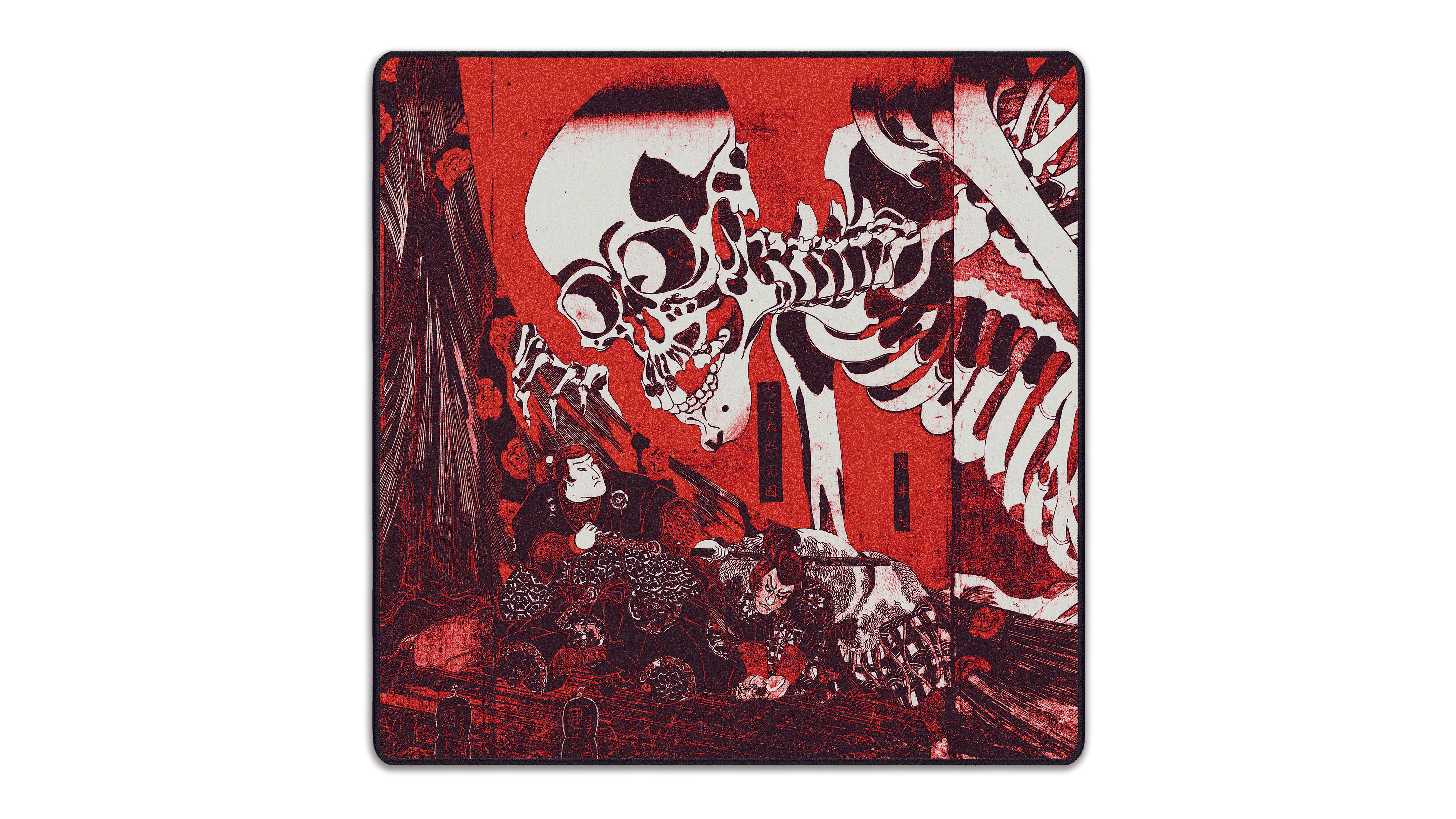 Skeleton Spectre, by Utagawa Kuniyoshi - The Mousepad Company