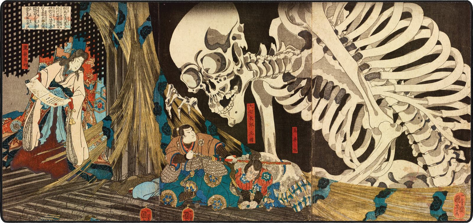 Skeleton Spectre, by Utagawa Kuniyoshi