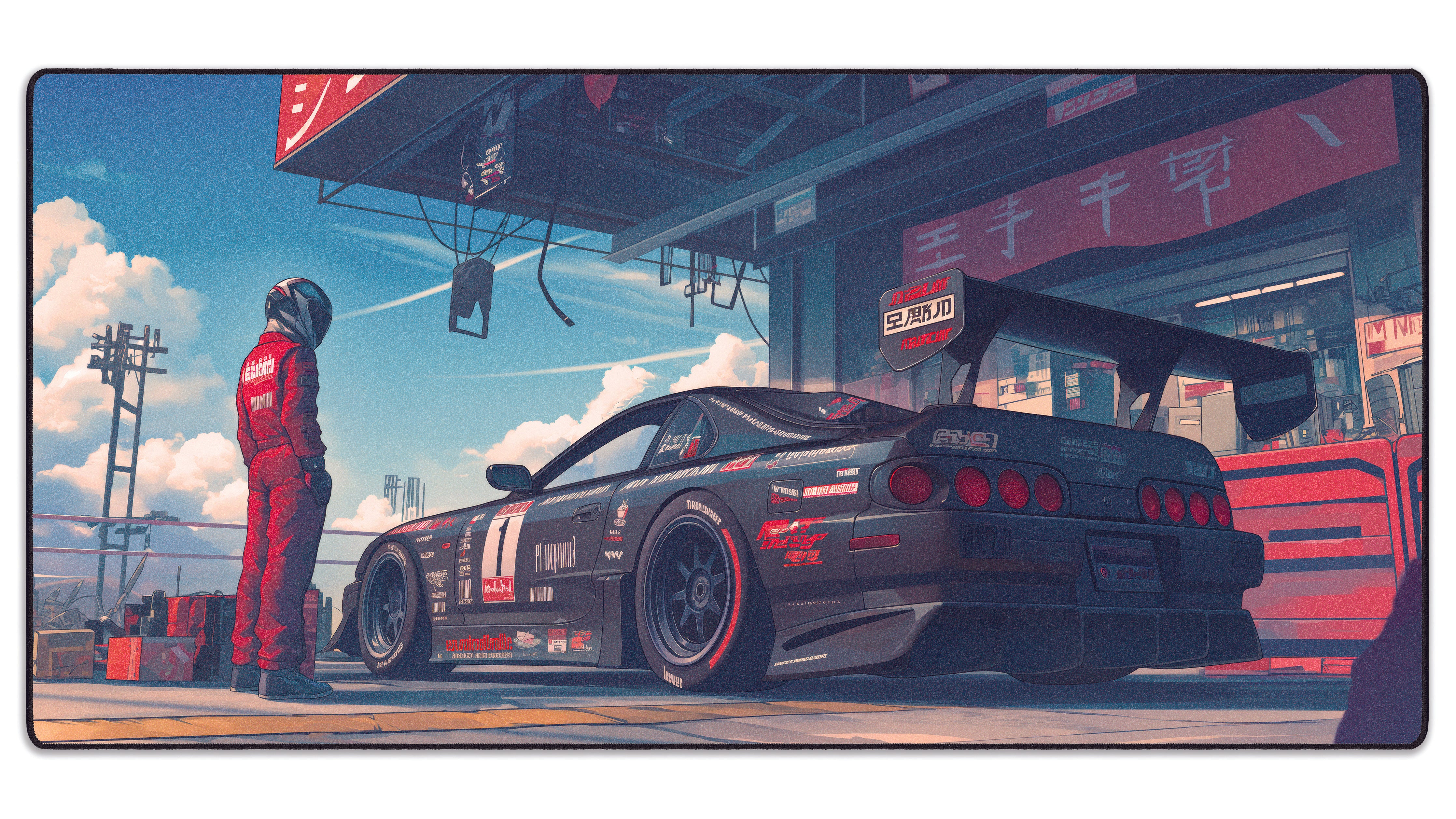 Sanji's Supra - The Mousepad Company