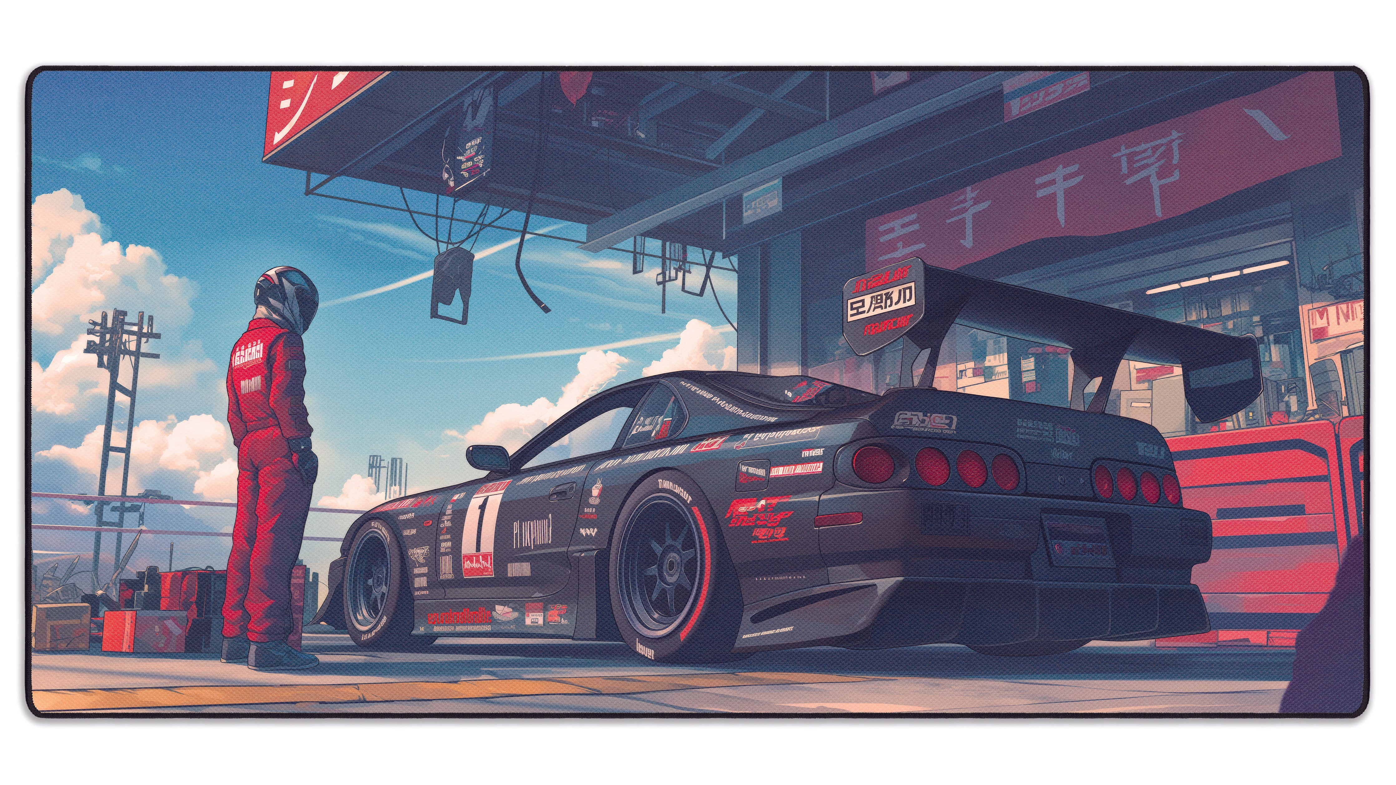 Sanji's Supra - The Mousepad Company