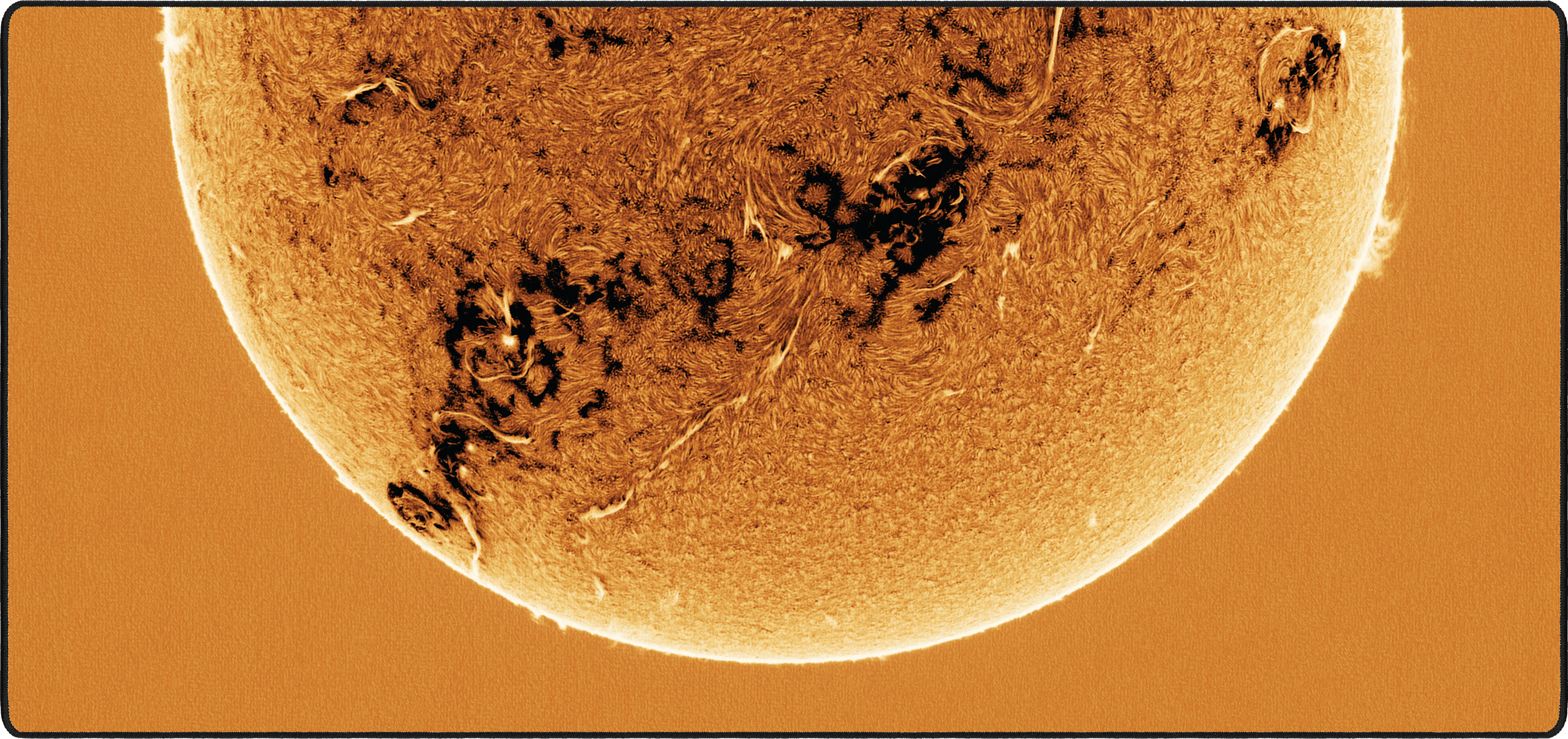 Solar Flares mousepad thumbnail, Original, Large/XXL