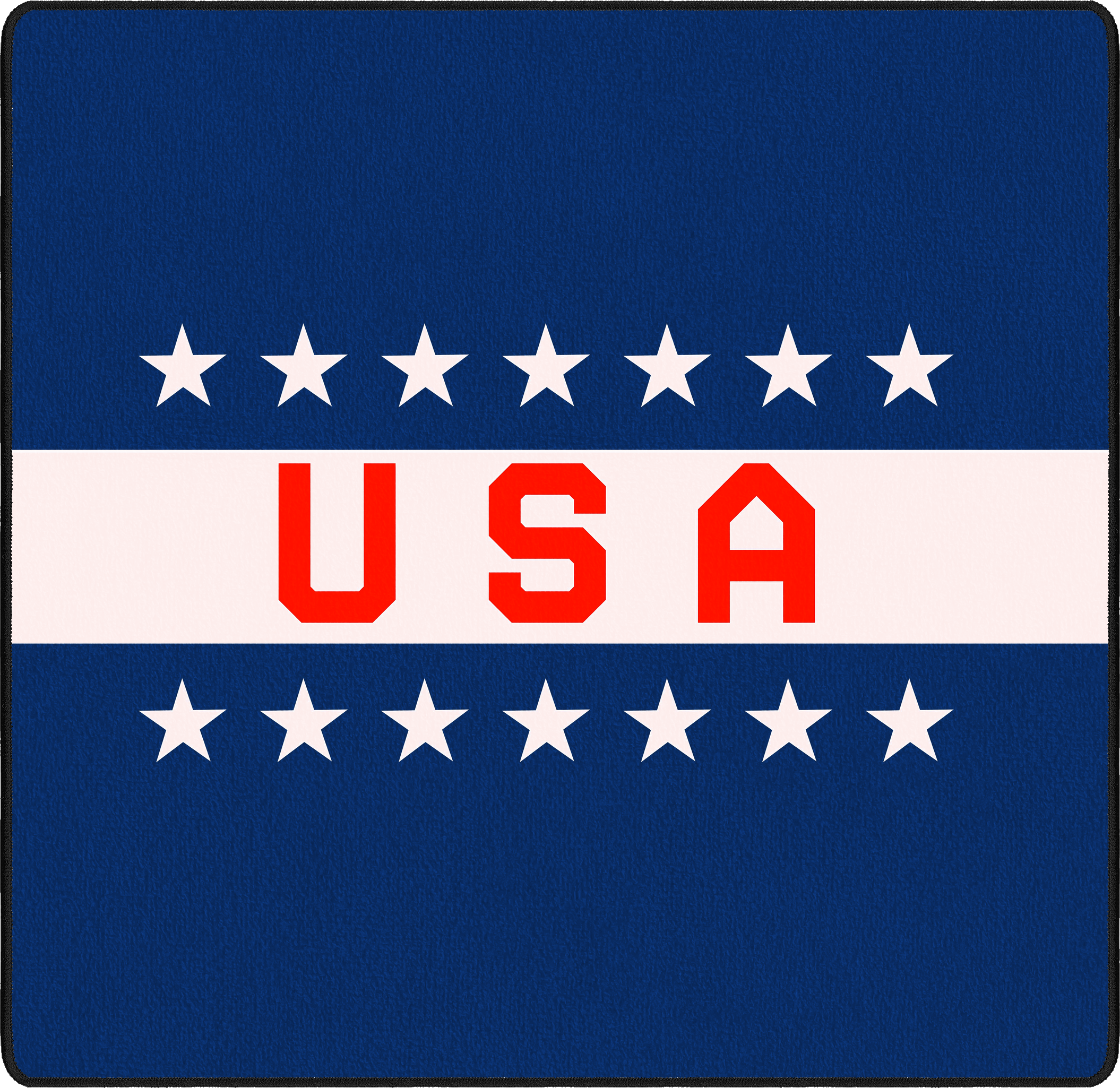 Star Spangled Banner mousepad thumbnail, Navy Blue, Medium/Small
