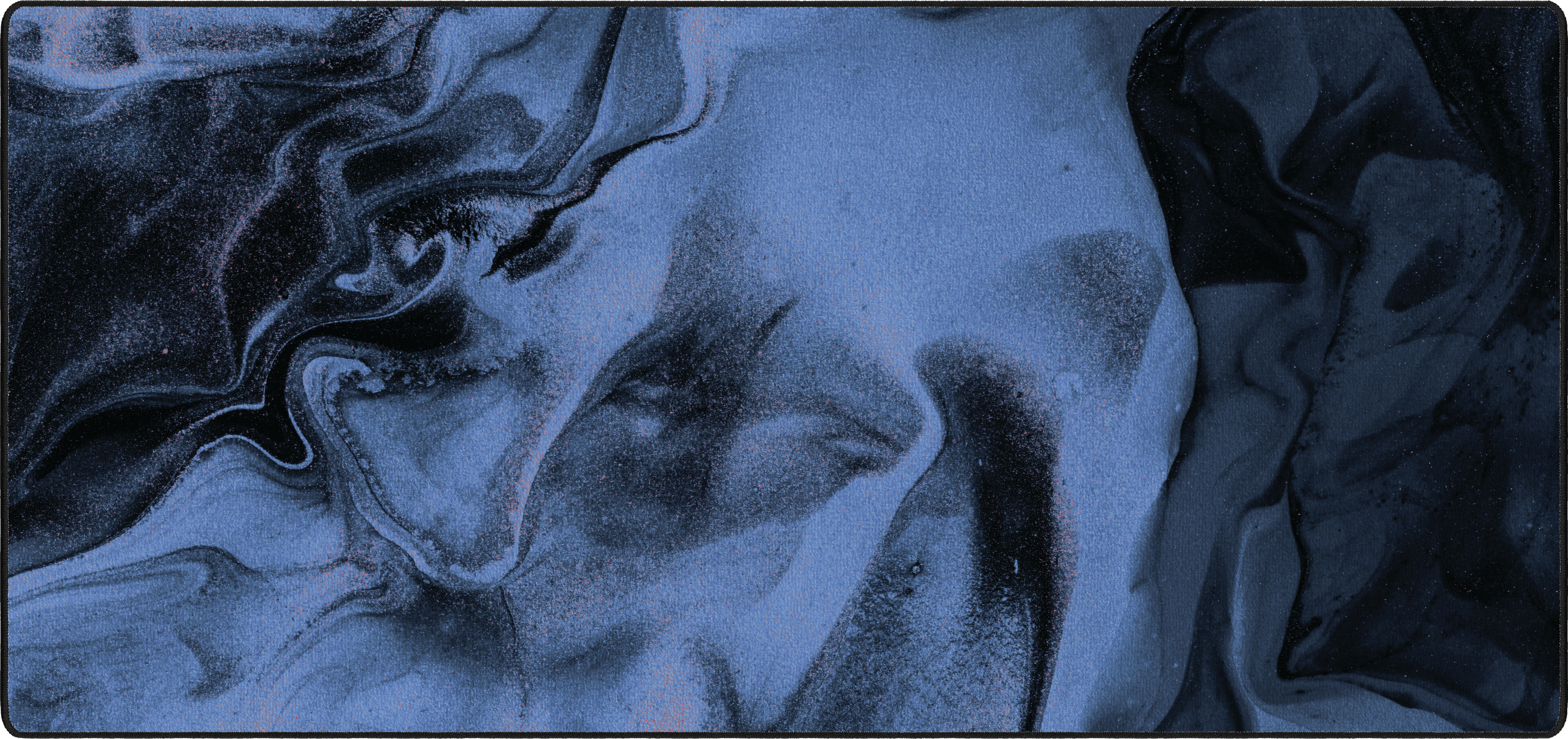 Strata Smoke mousepad thumbnail, Black Blue, Large/XXL