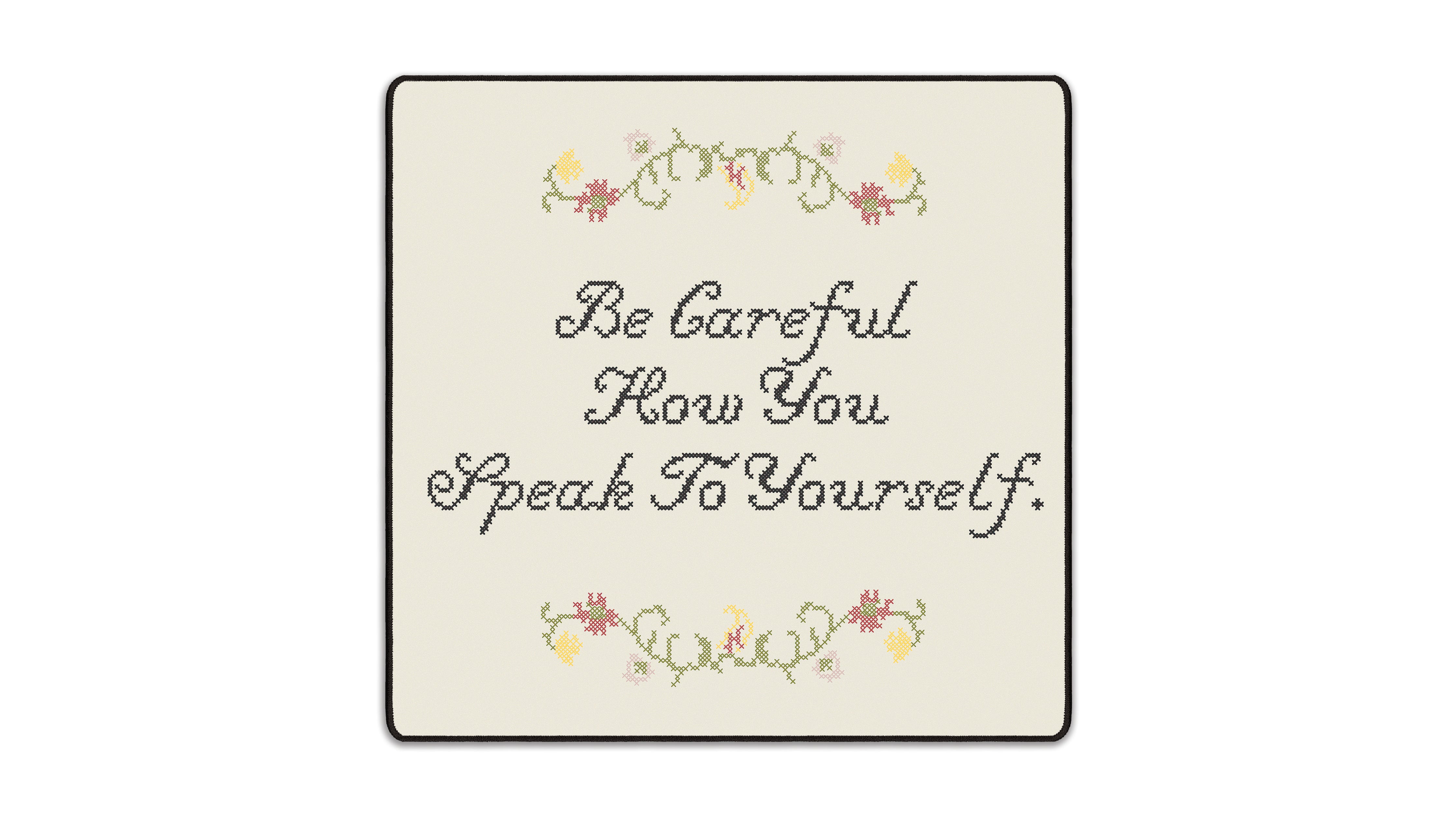 Speak Kindly Cross-Stitch - The Mousepad Company