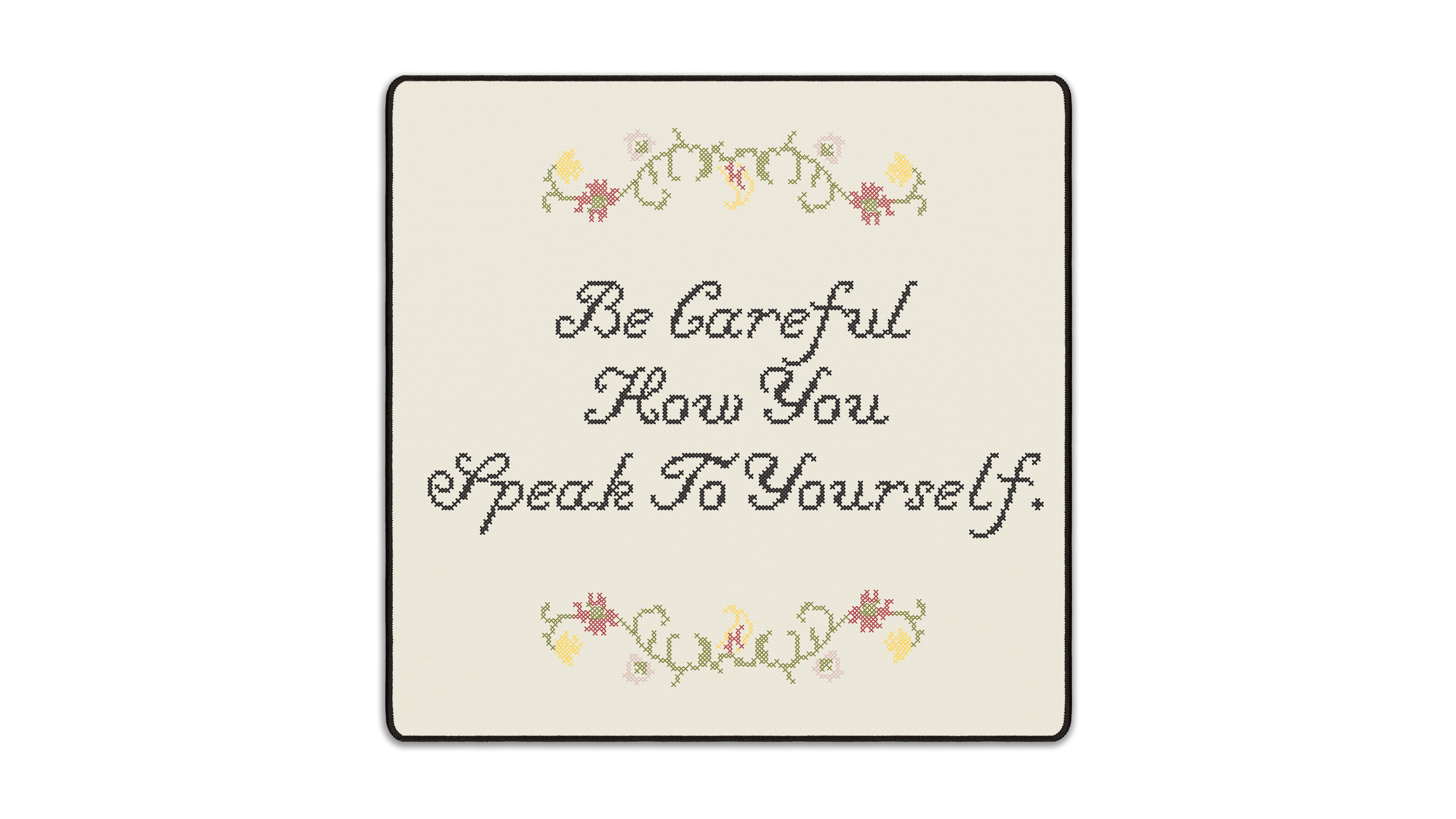 Speak Kindly Cross-Stitch - The Mousepad Company