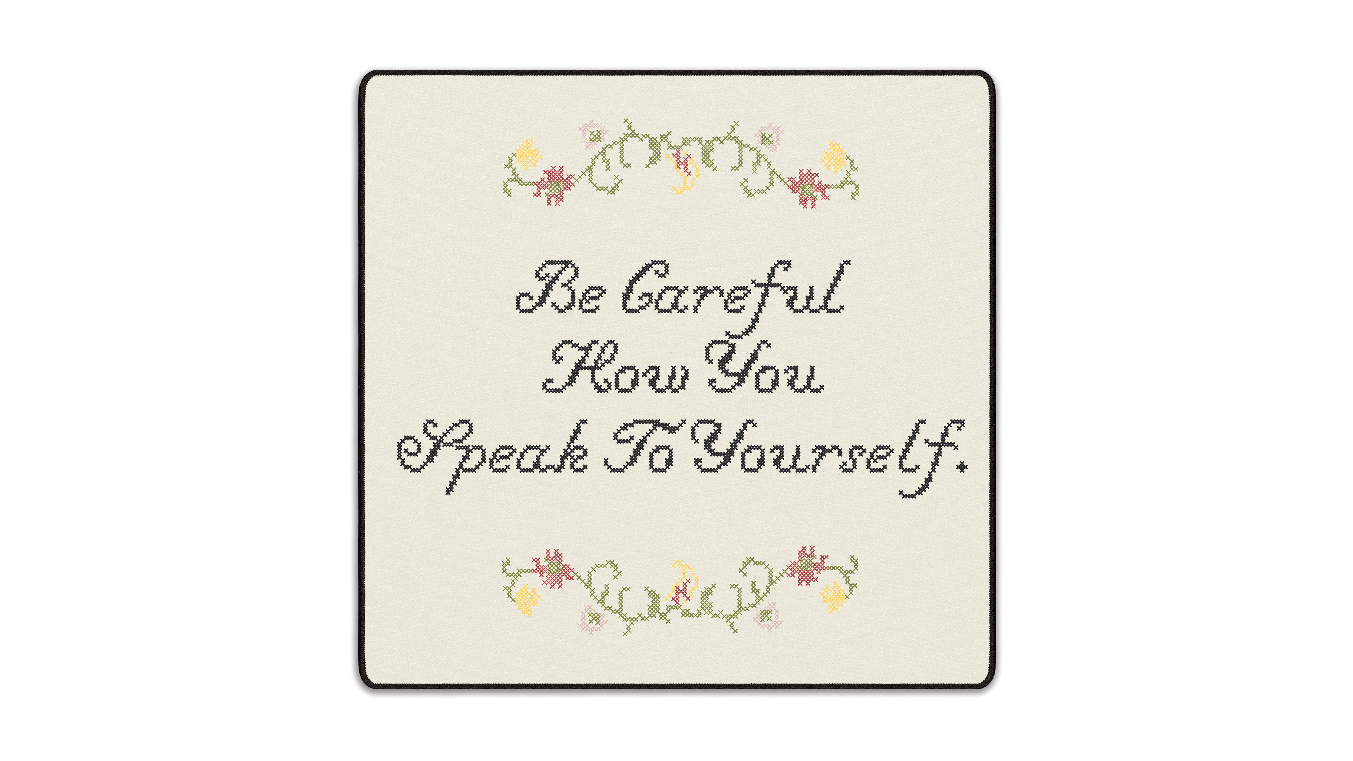 Speak Kindly Cross-Stitch - The Mousepad Company