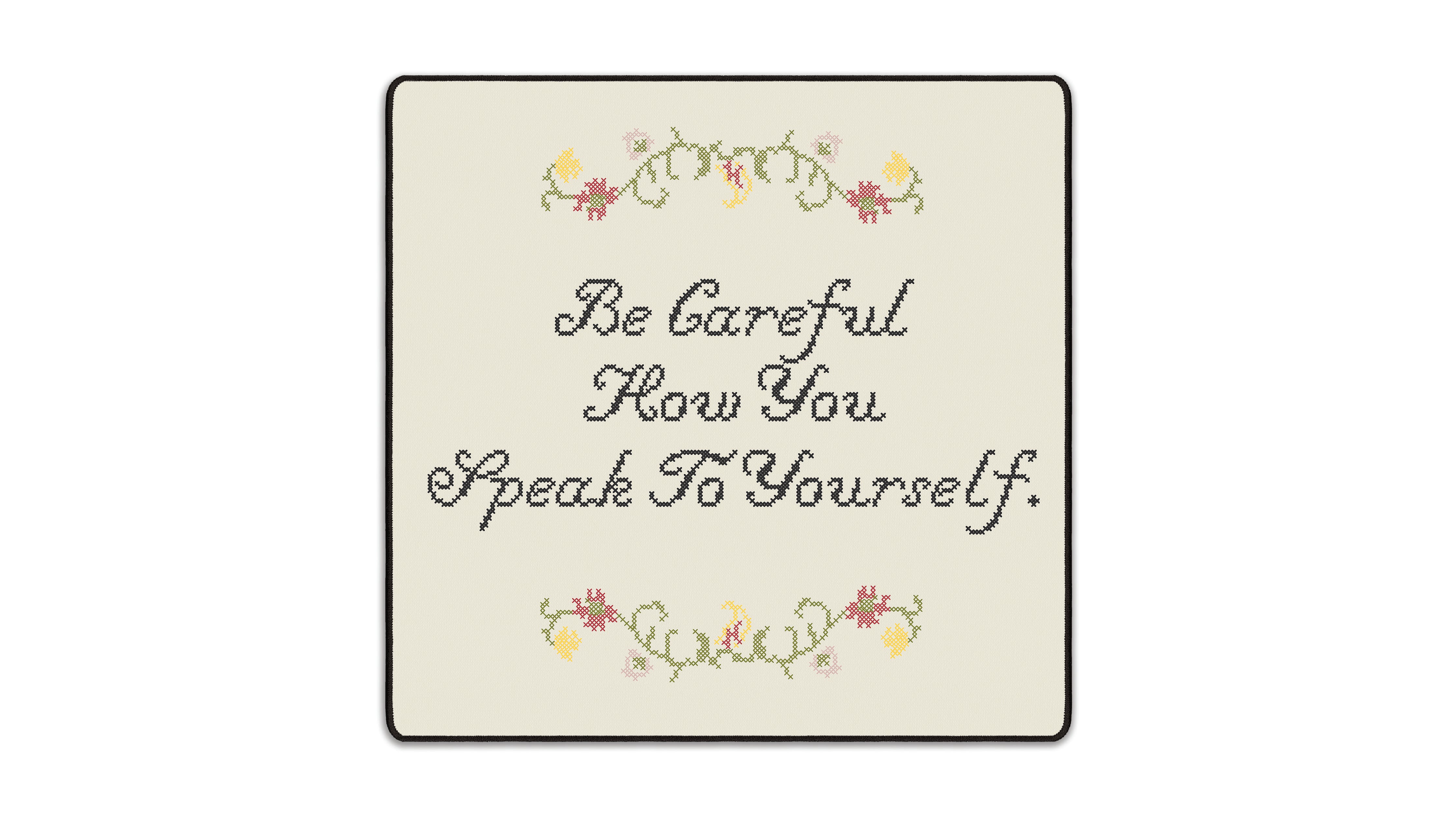 Speak Kindly Cross-Stitch - The Mousepad Company