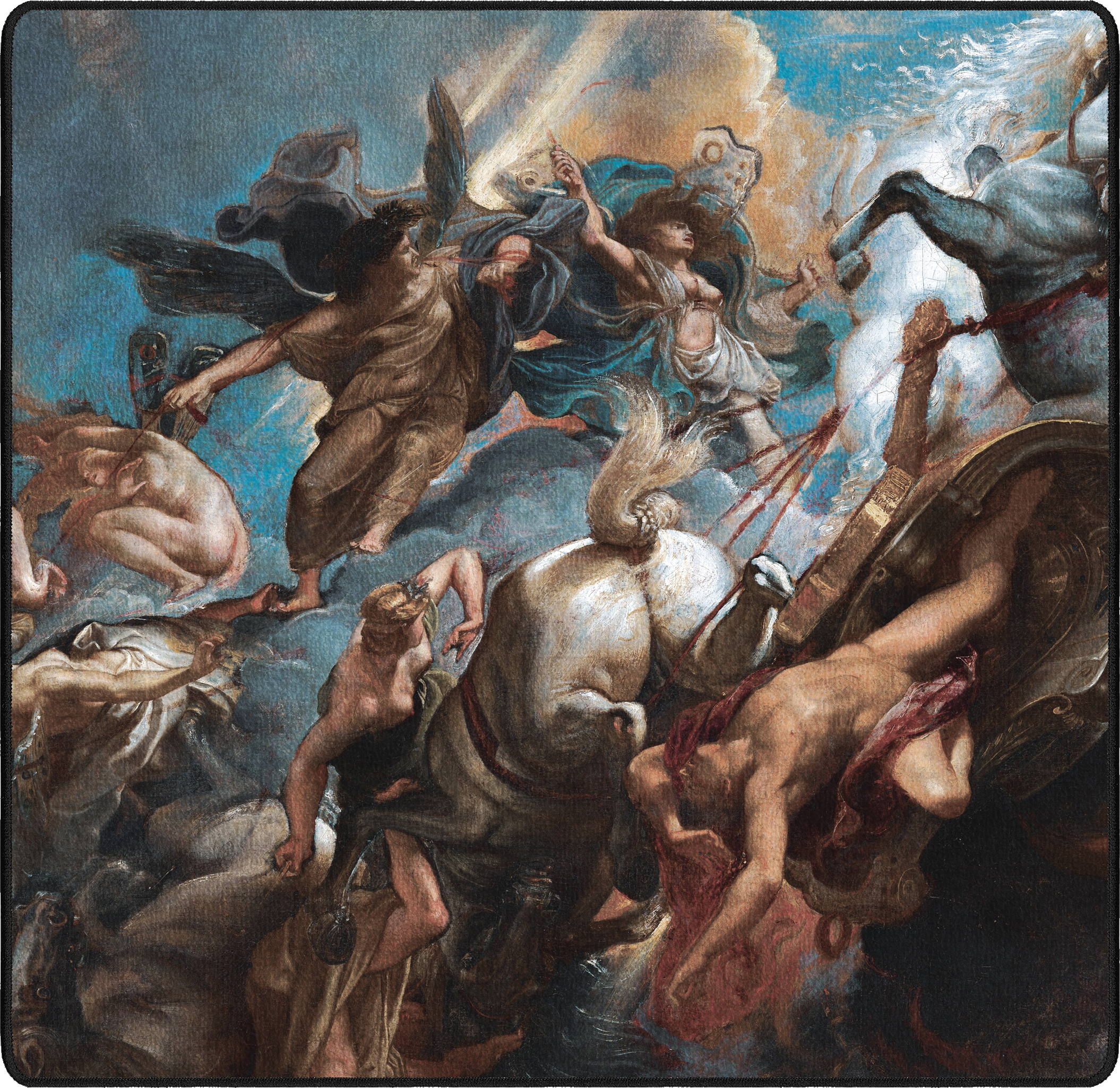 The Fall of Phaeton mousepad thumbnail, Original, Medium/Small