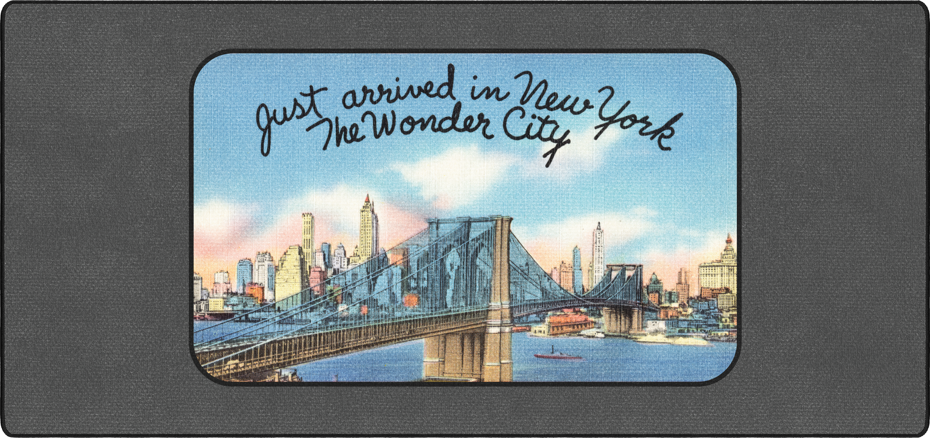 The Wonder City mousepad thumbnail, Original, Large/XXL