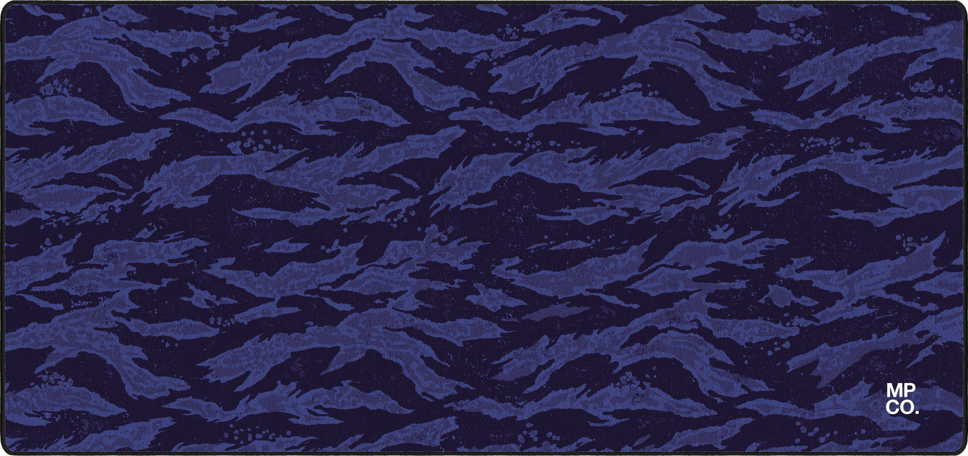Tiger Camo mousepad thumbnail, Blue, Large/XXL