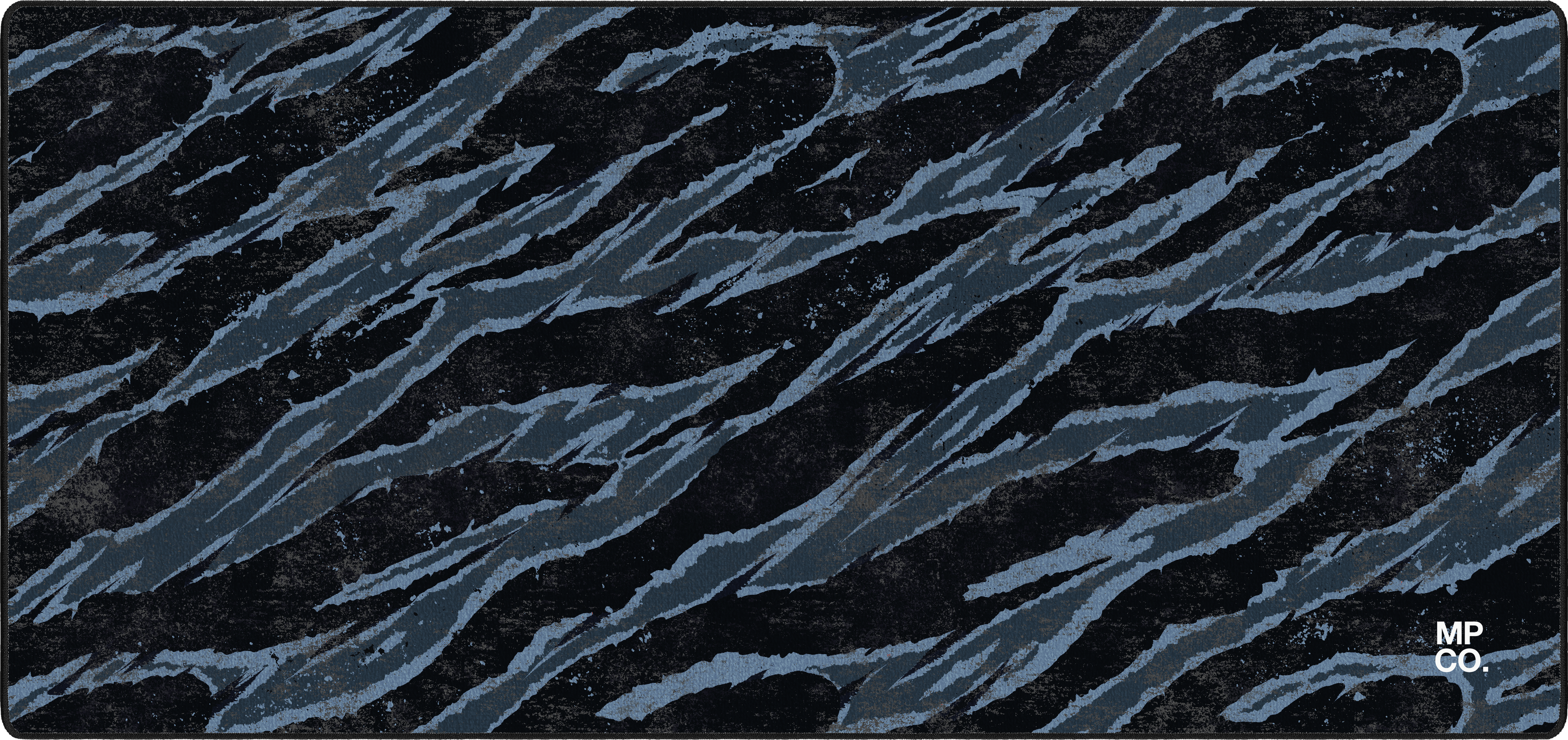 Tiger Stripe mousepad thumbnail, Blue, Large/XXL