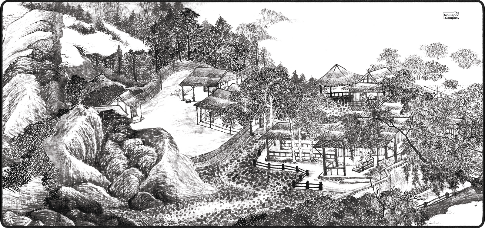 Whiling Away the Summer, by Wu Li (White/Black)