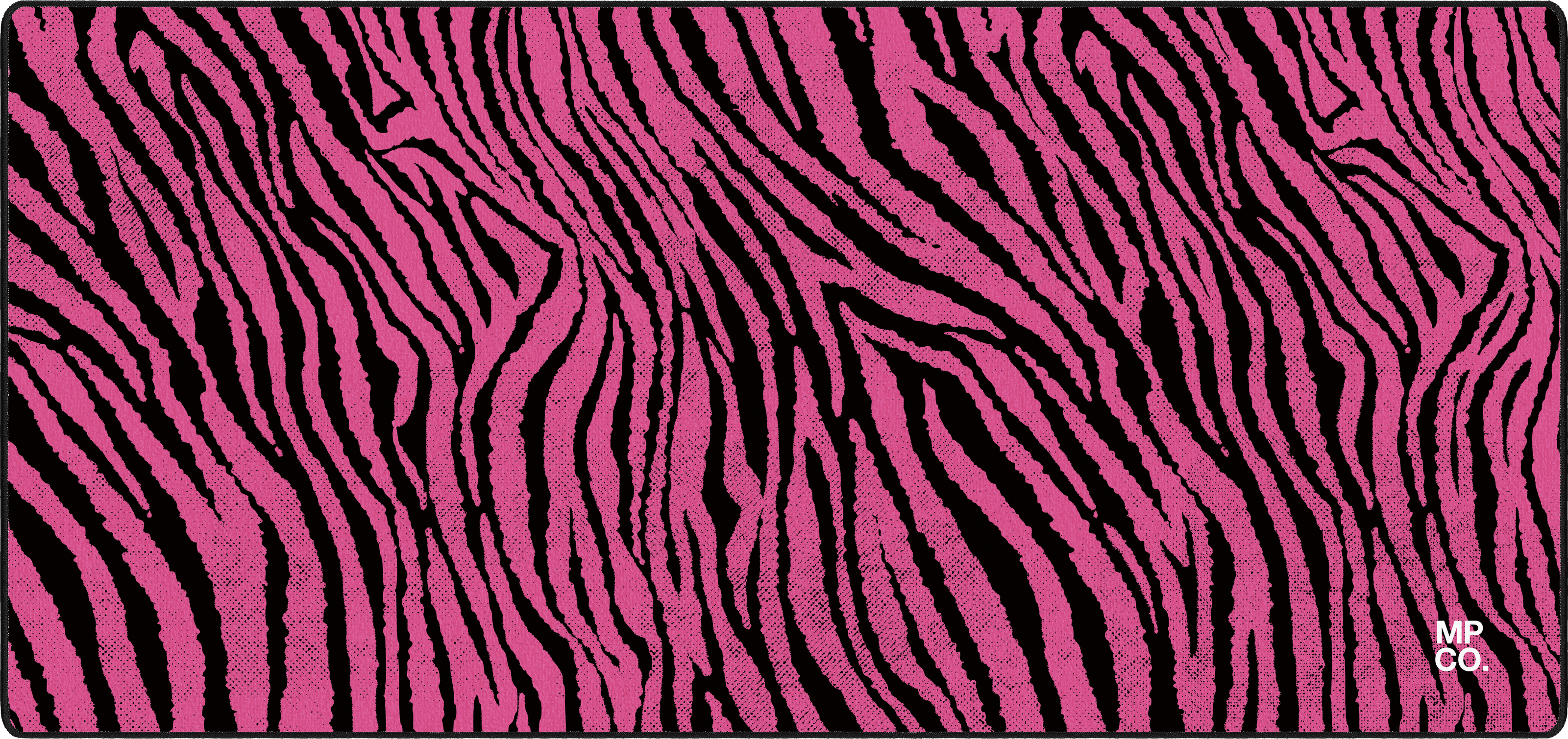 Zebra mousepad thumbnail, Pink, Large/XXL