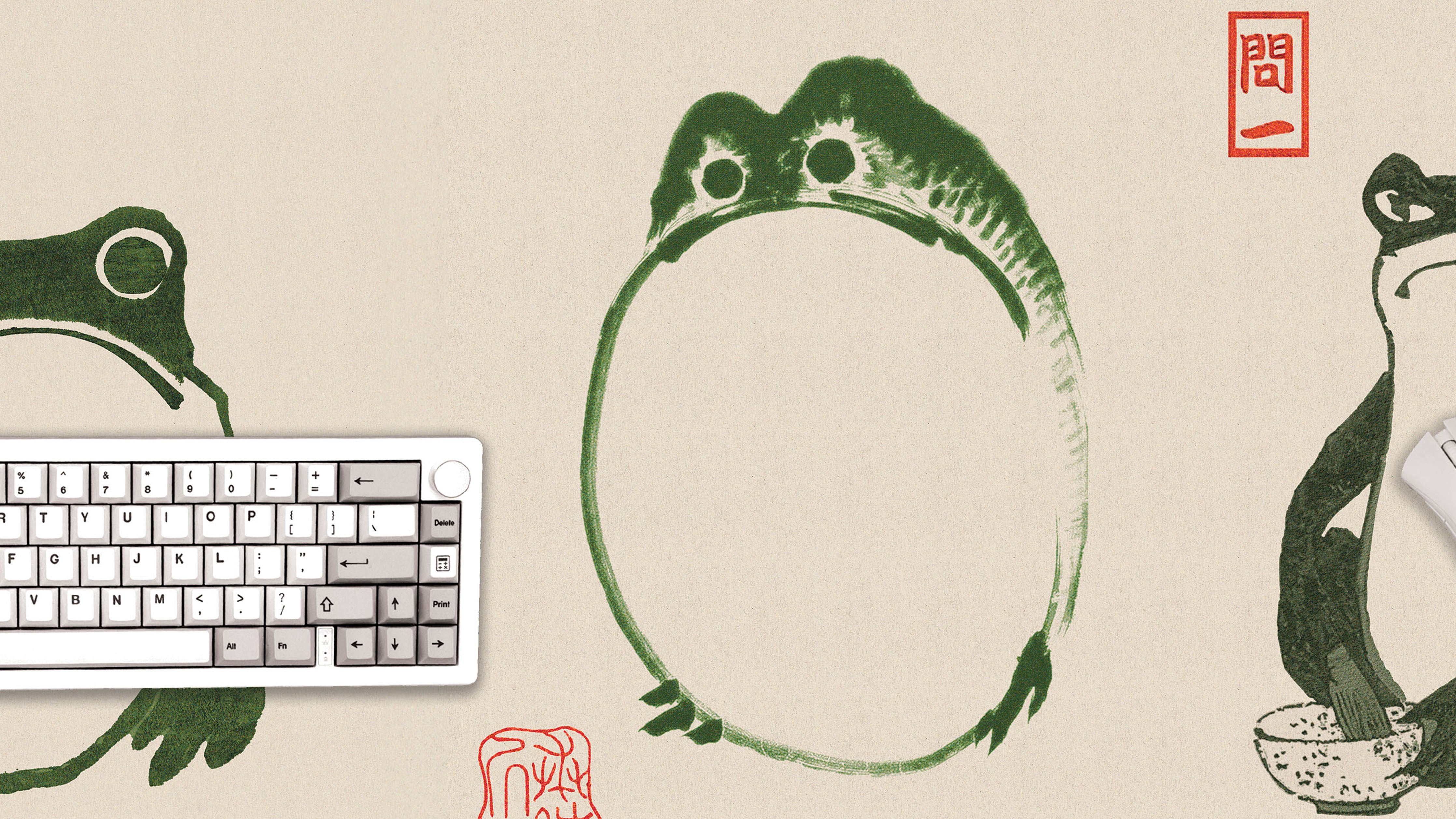 The Frog, by Matsumoto Hoji - The Mousepad Company