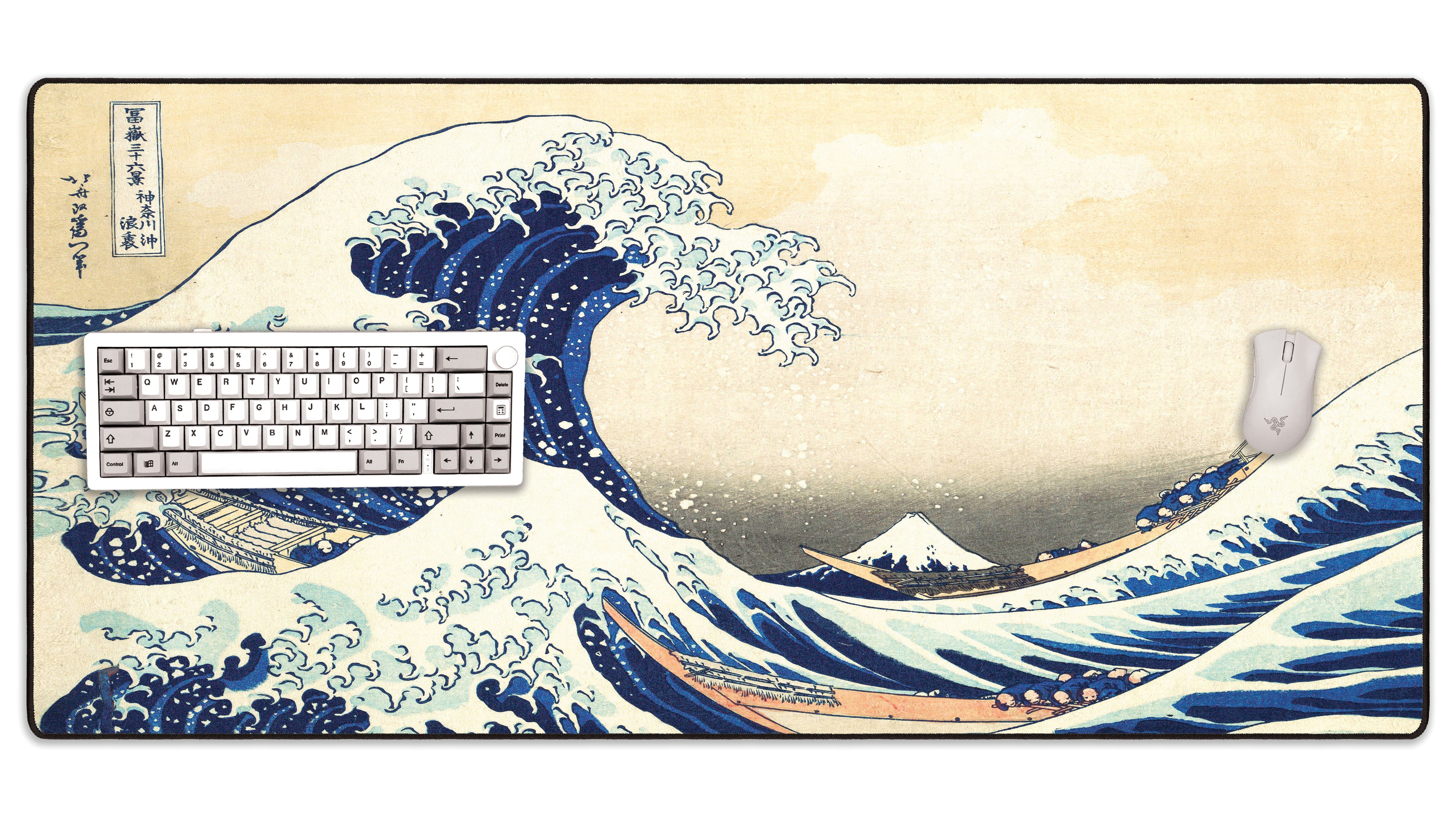 The Great Wave off Kanagawa, by Hokusai - The Mousepad Company