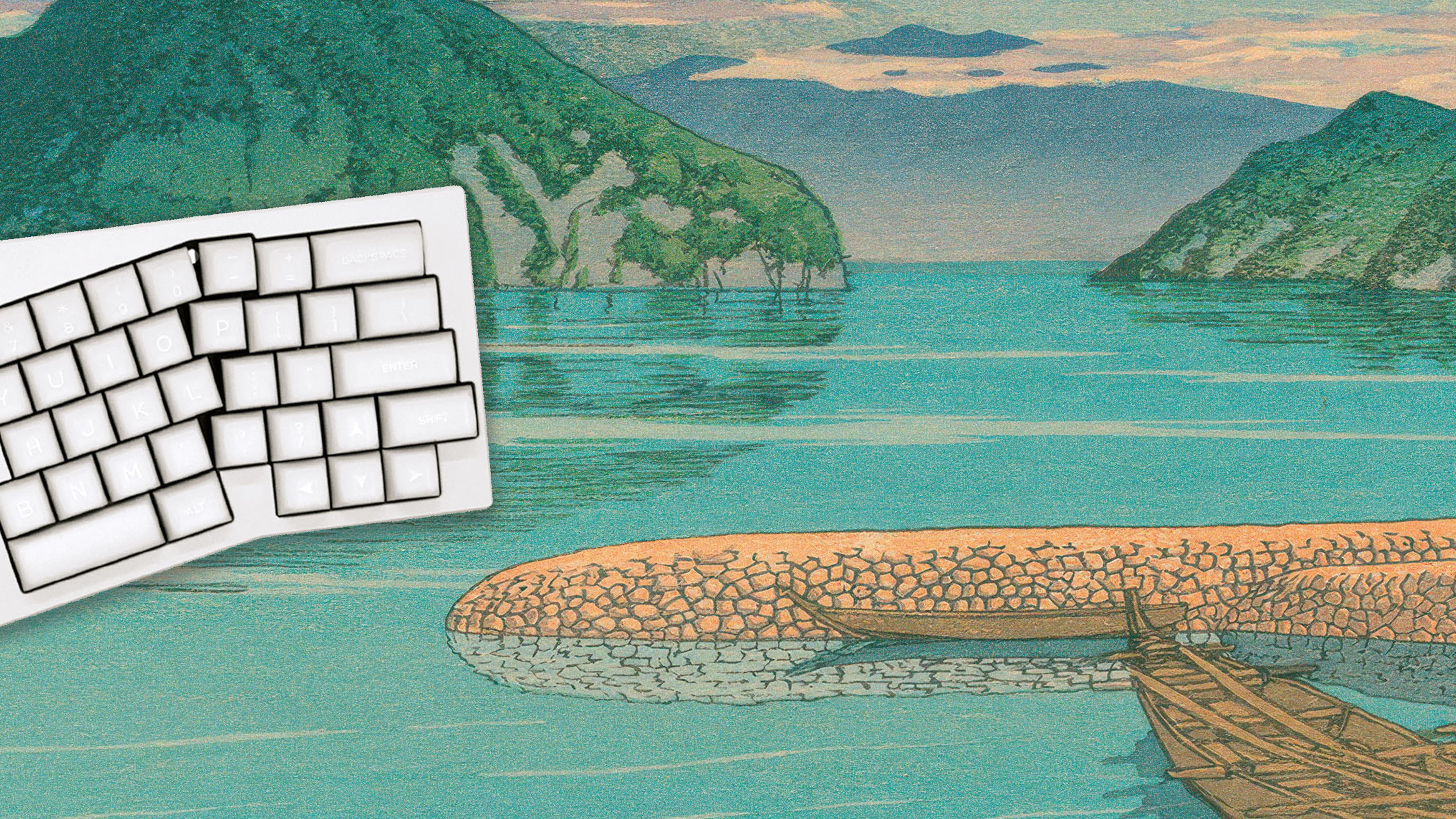 Izuno Mitsu, by Hasui - The Mousepad Company