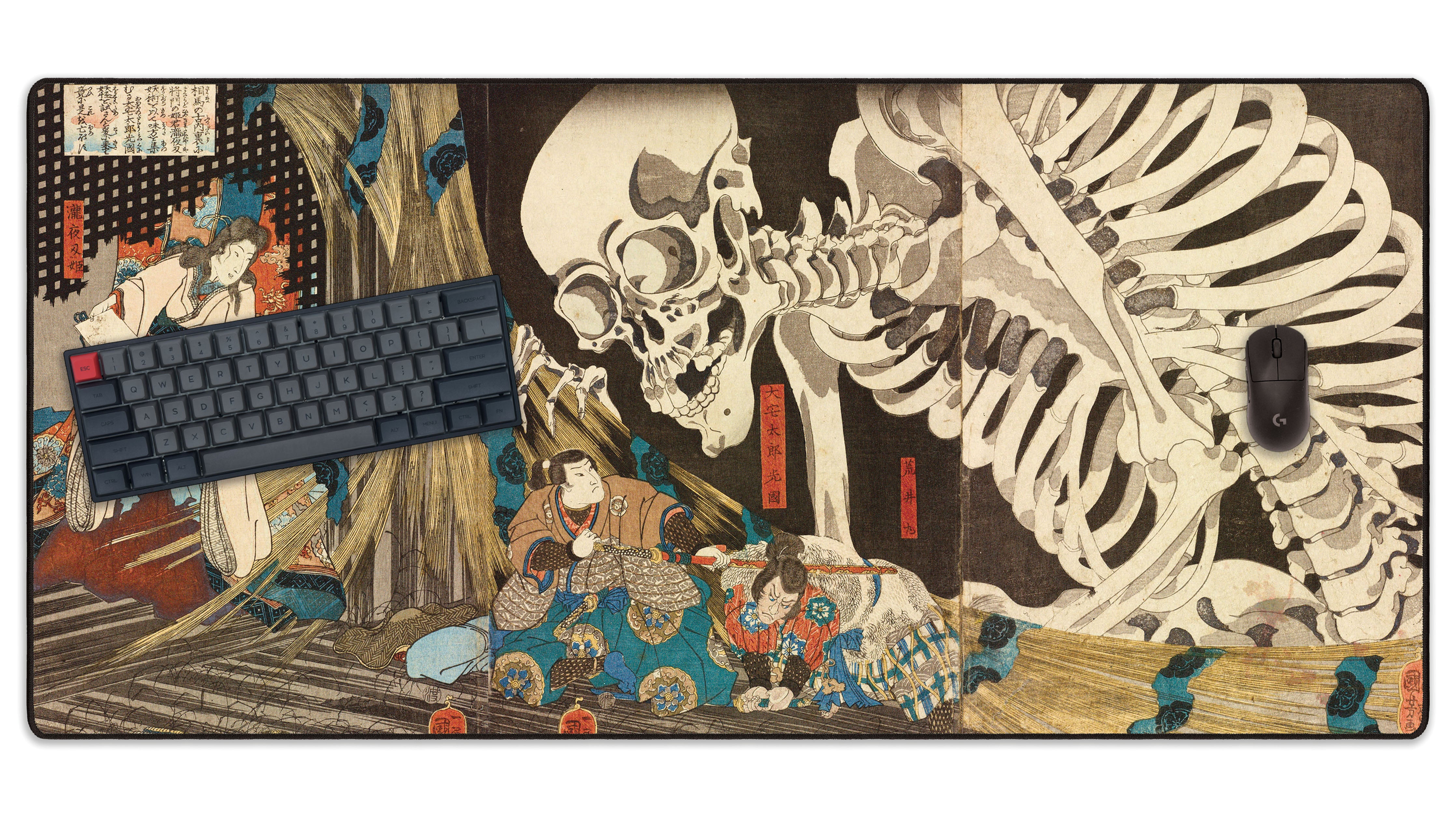 Skeleton Spectre, by Utagawa Kuniyoshi