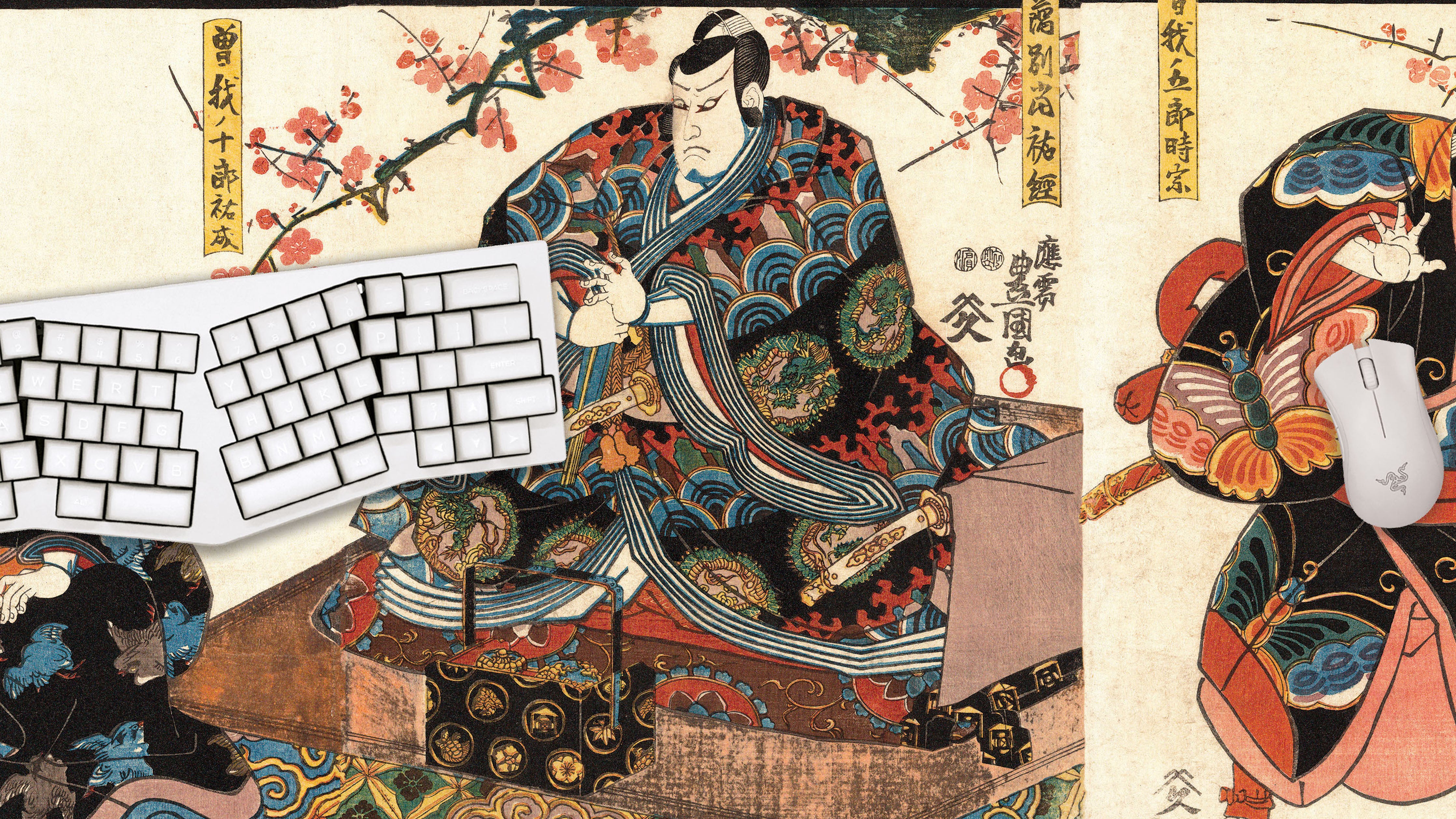 Soga No Taimen, by Kunisada - The Mousepad Company