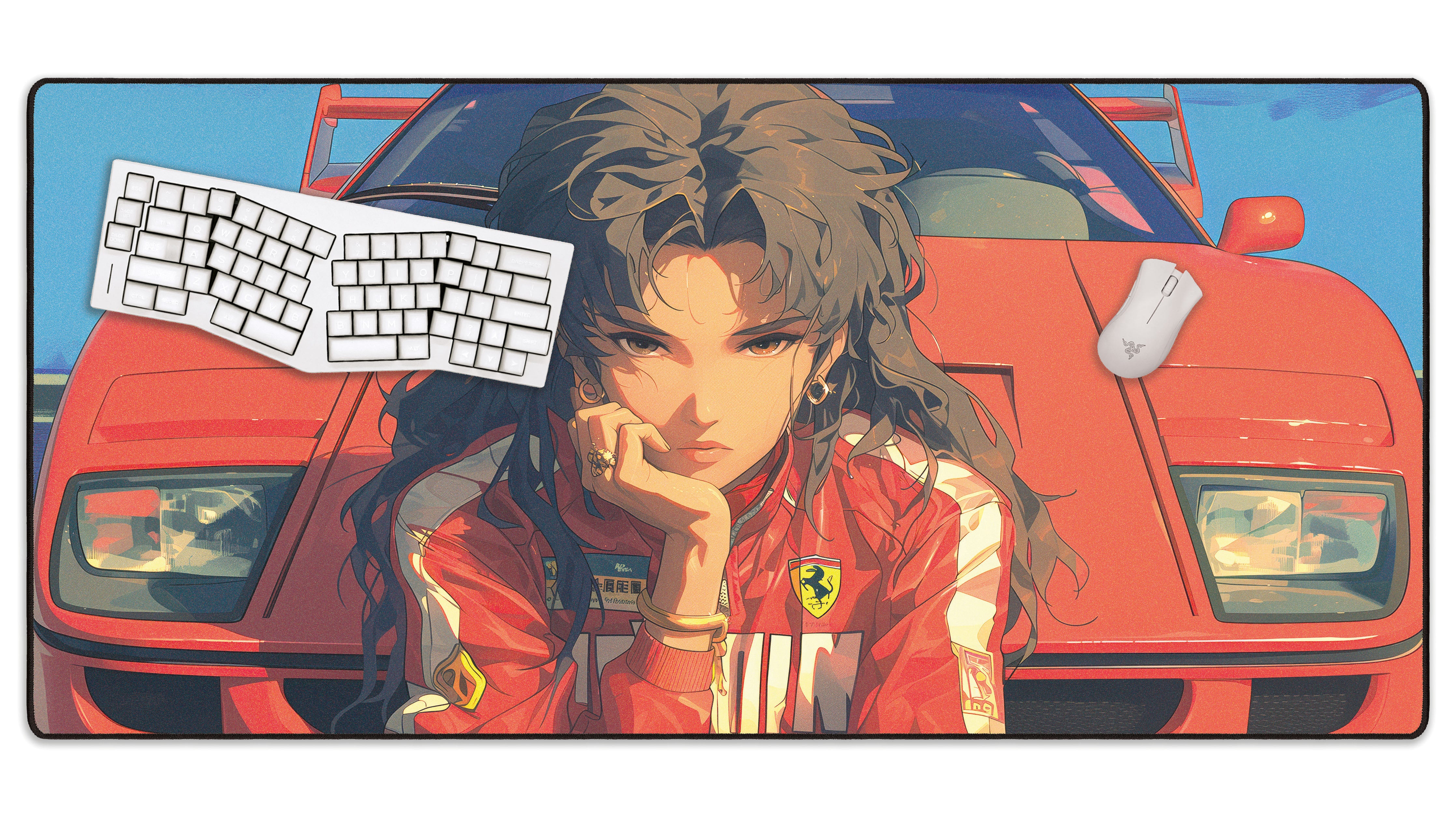 Faye's Ferrari - The Mousepad Company