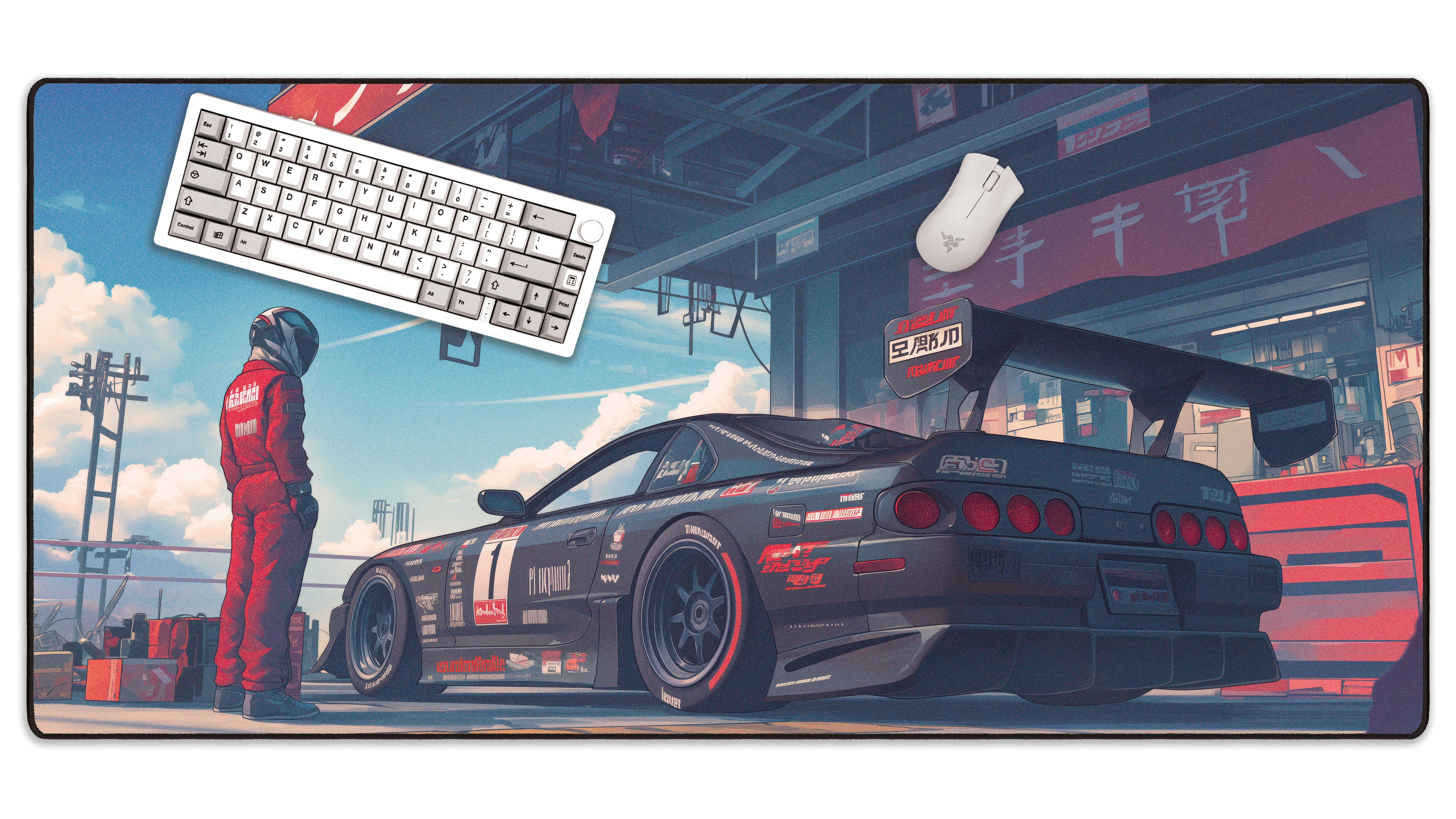 Sanji's Supra - The Mousepad Company