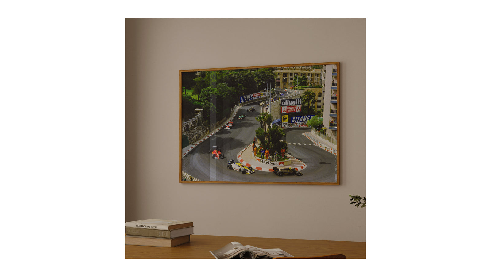Giant Poster - Monaco GP, '85 - The Mousepad Company