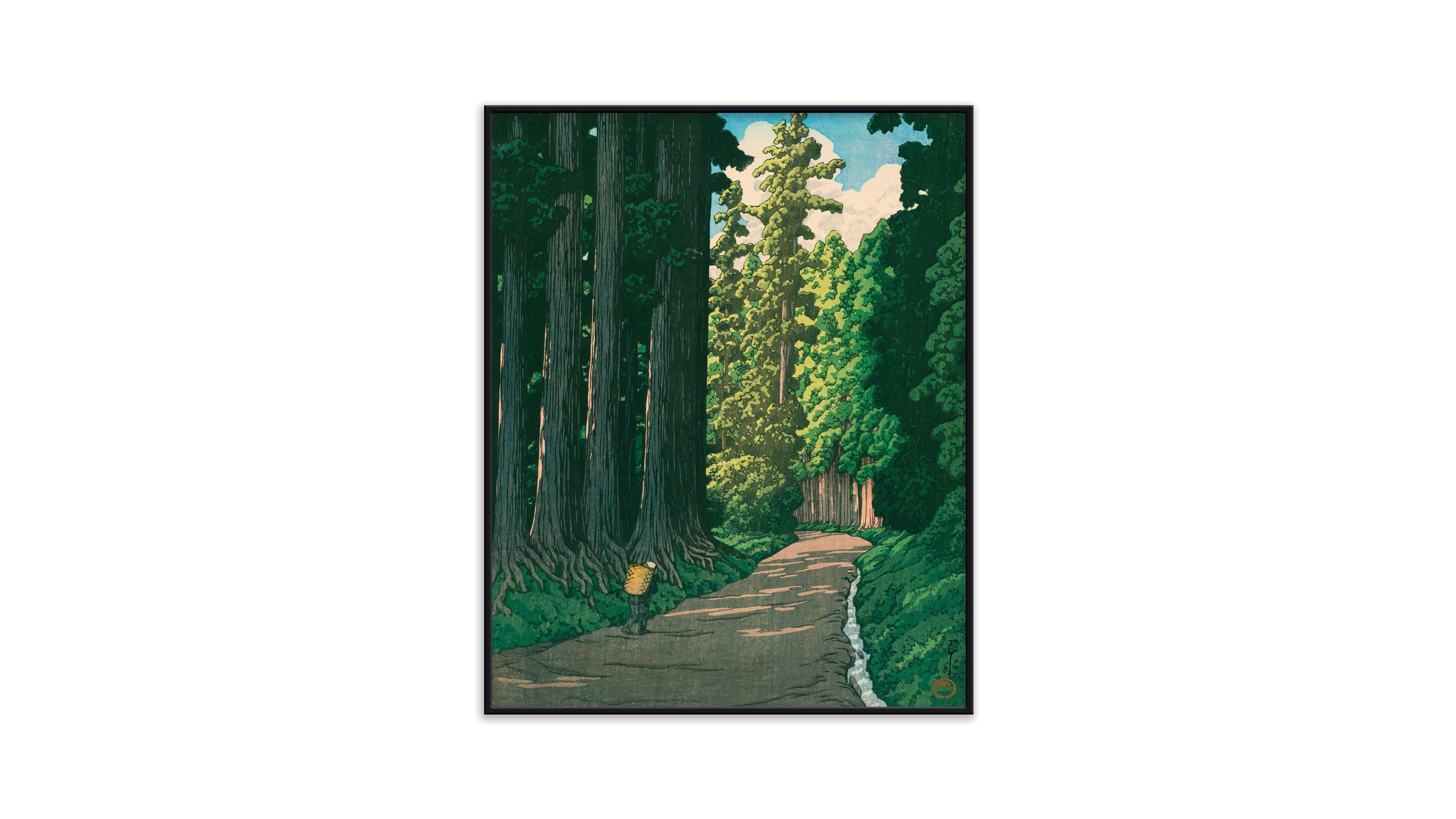 Forest Walk - Medium Poster - The Mousepad Company