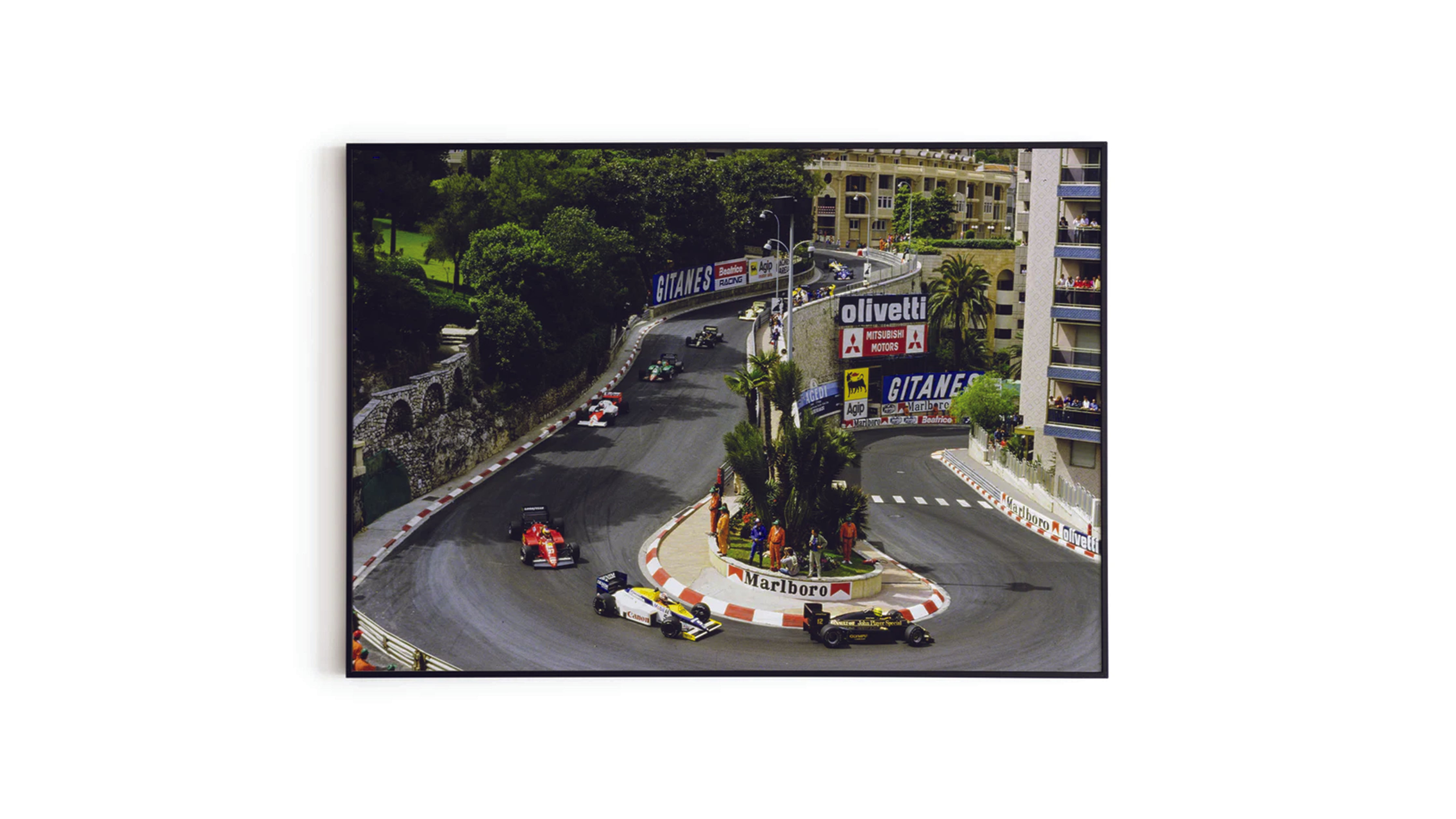 Giant Poster - Monaco GP, '85 - The Mousepad Company