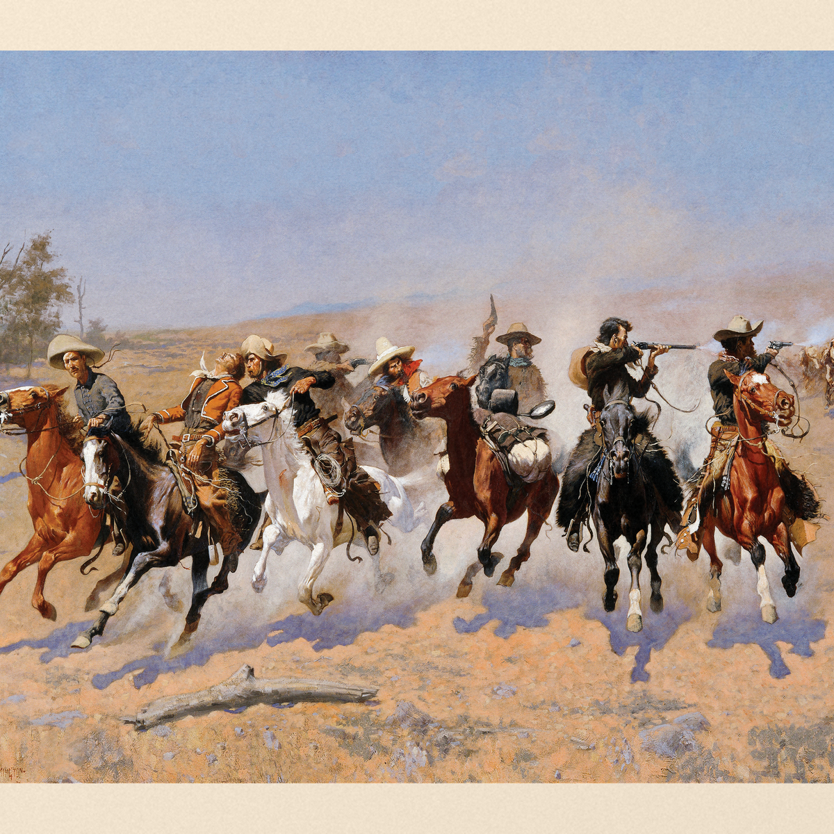A Dash for the Timber Art Poster | Medium Wall Print – Mousepad Co