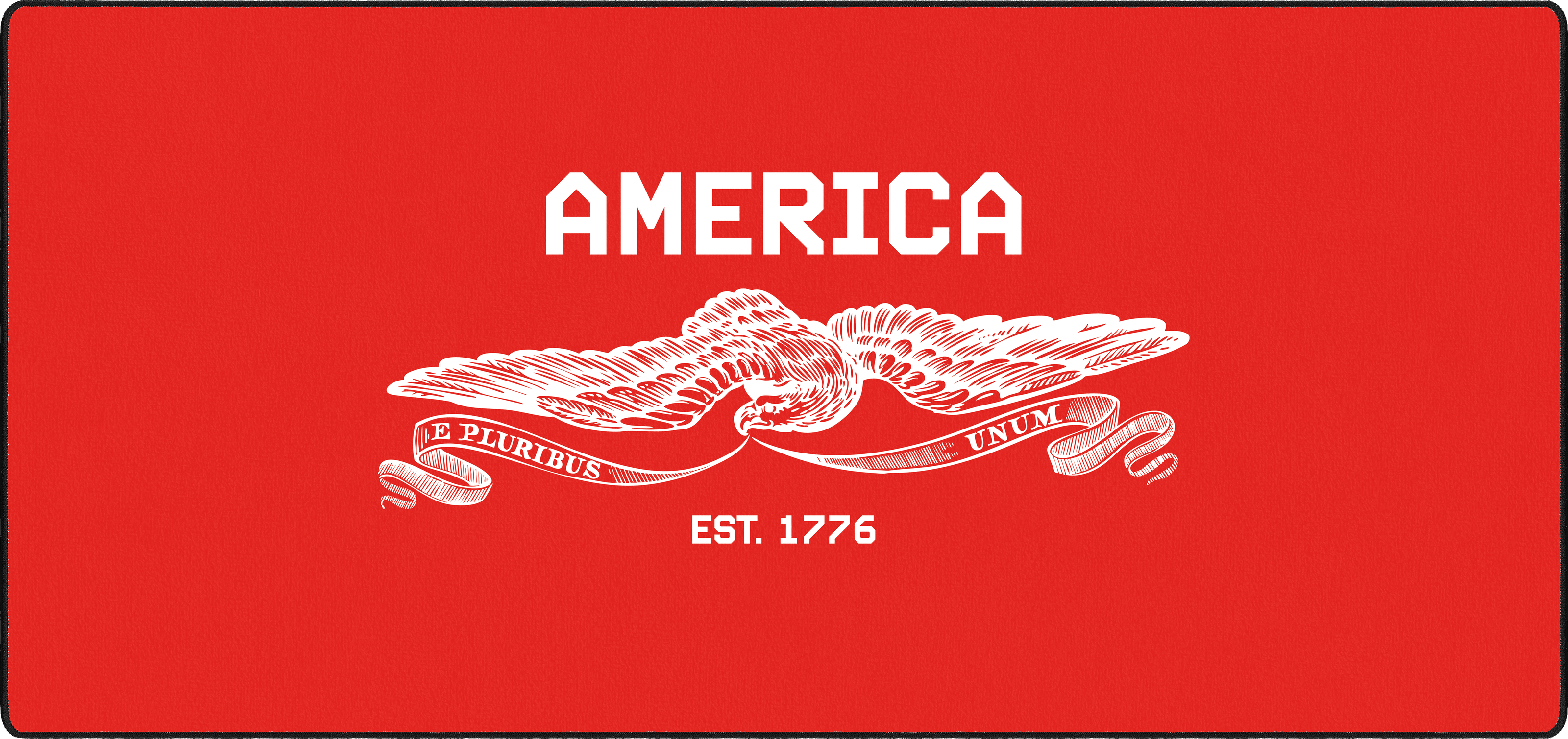 American Spirit mousepad thumbnail, Red, Large/XXL