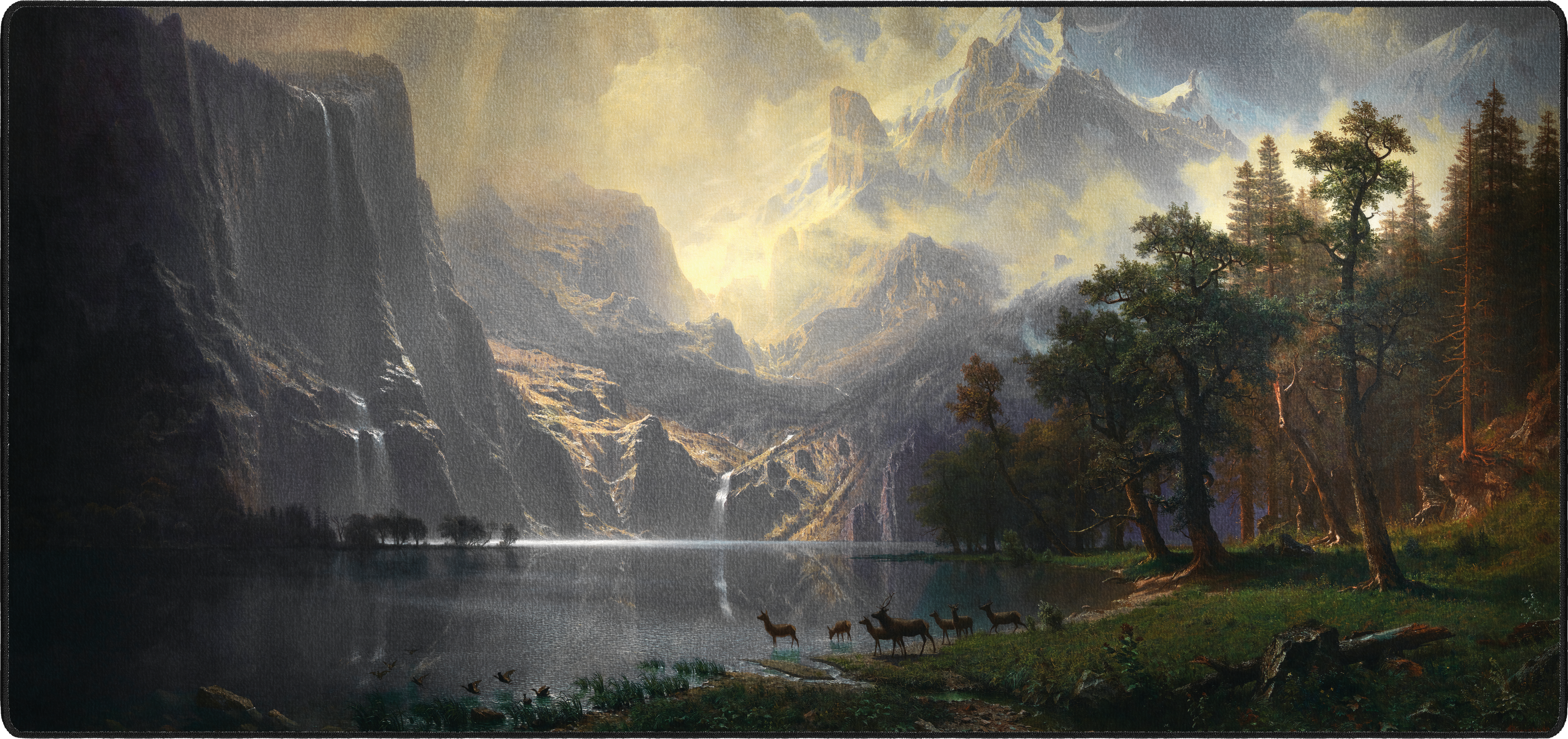 Among the Sierra Nevada Mountains mousepad thumbnail, Original, Large/XXL