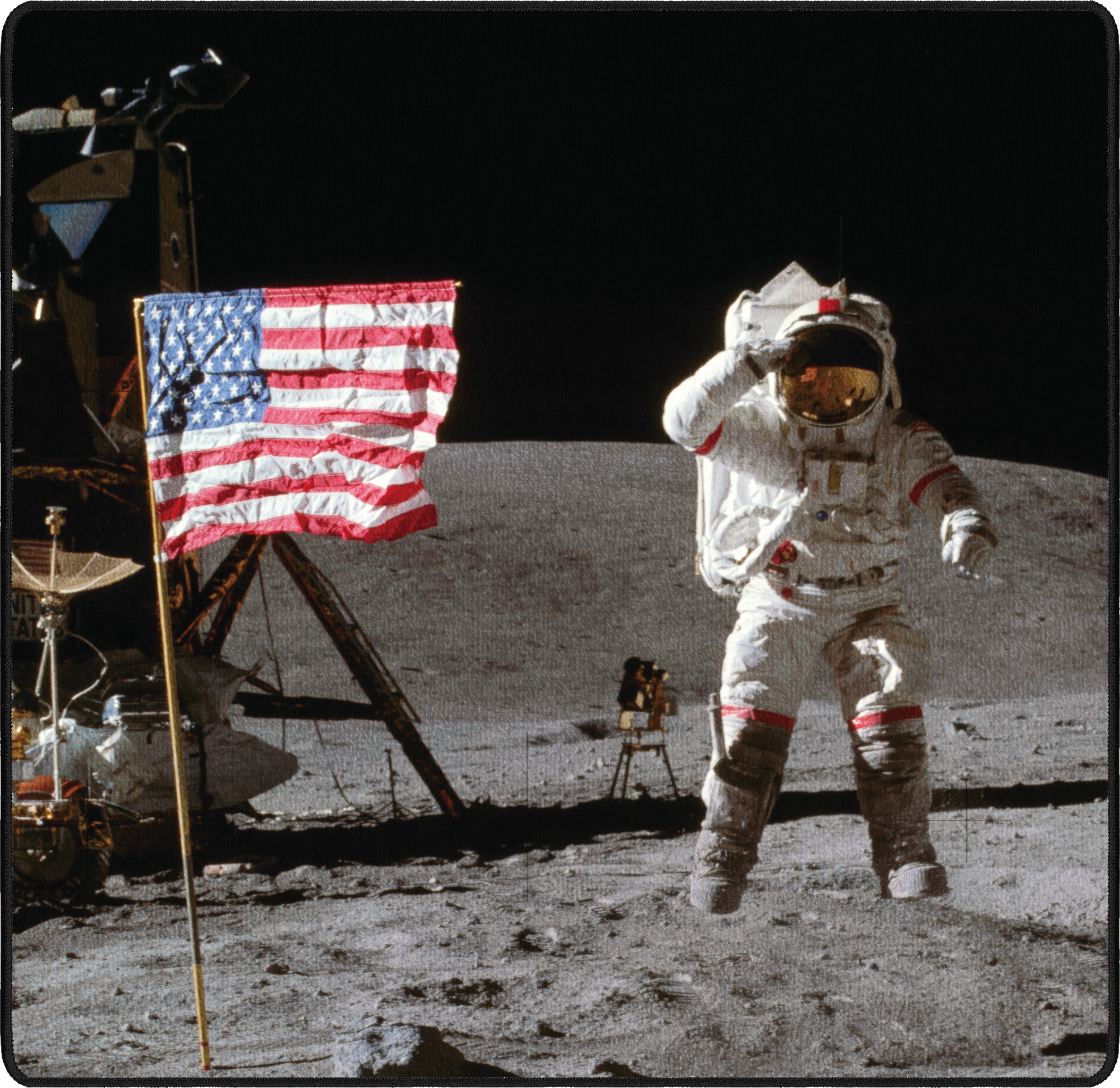 Apollo 11 mousepad thumbnail, Original, Medium/Small
