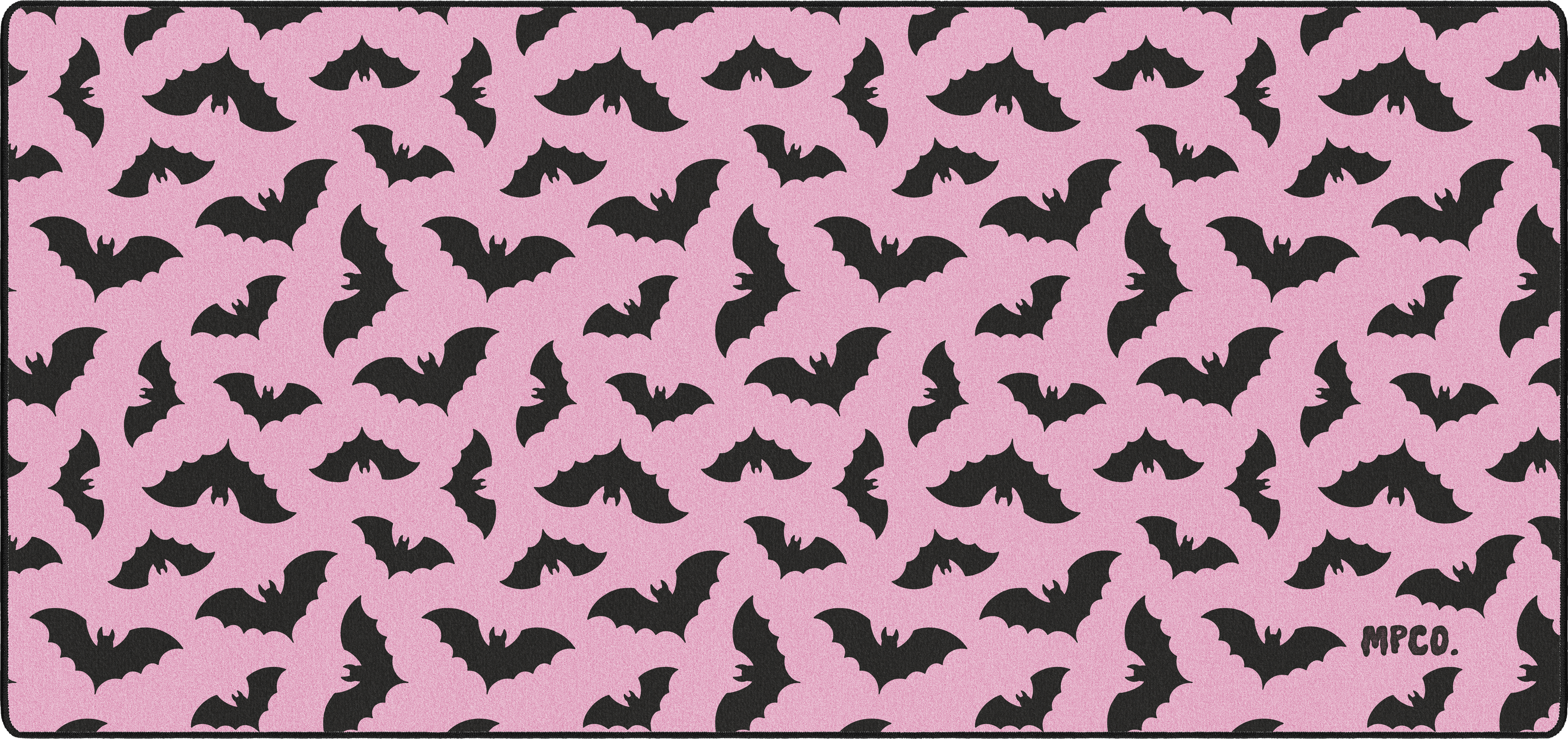 Bats bats-pnk-lrg mousepad