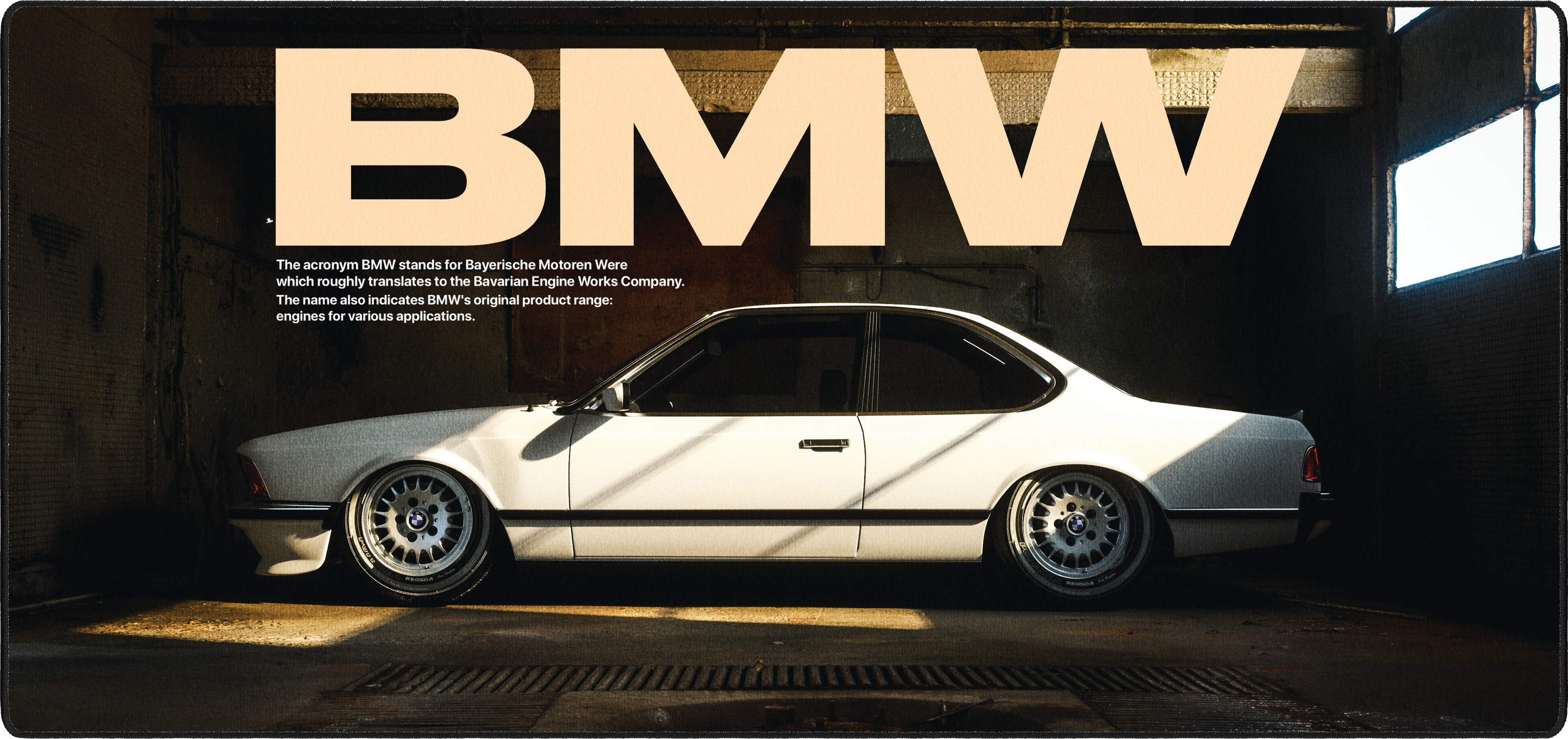 BMW mousepad thumbnail, Original, Large/XXL